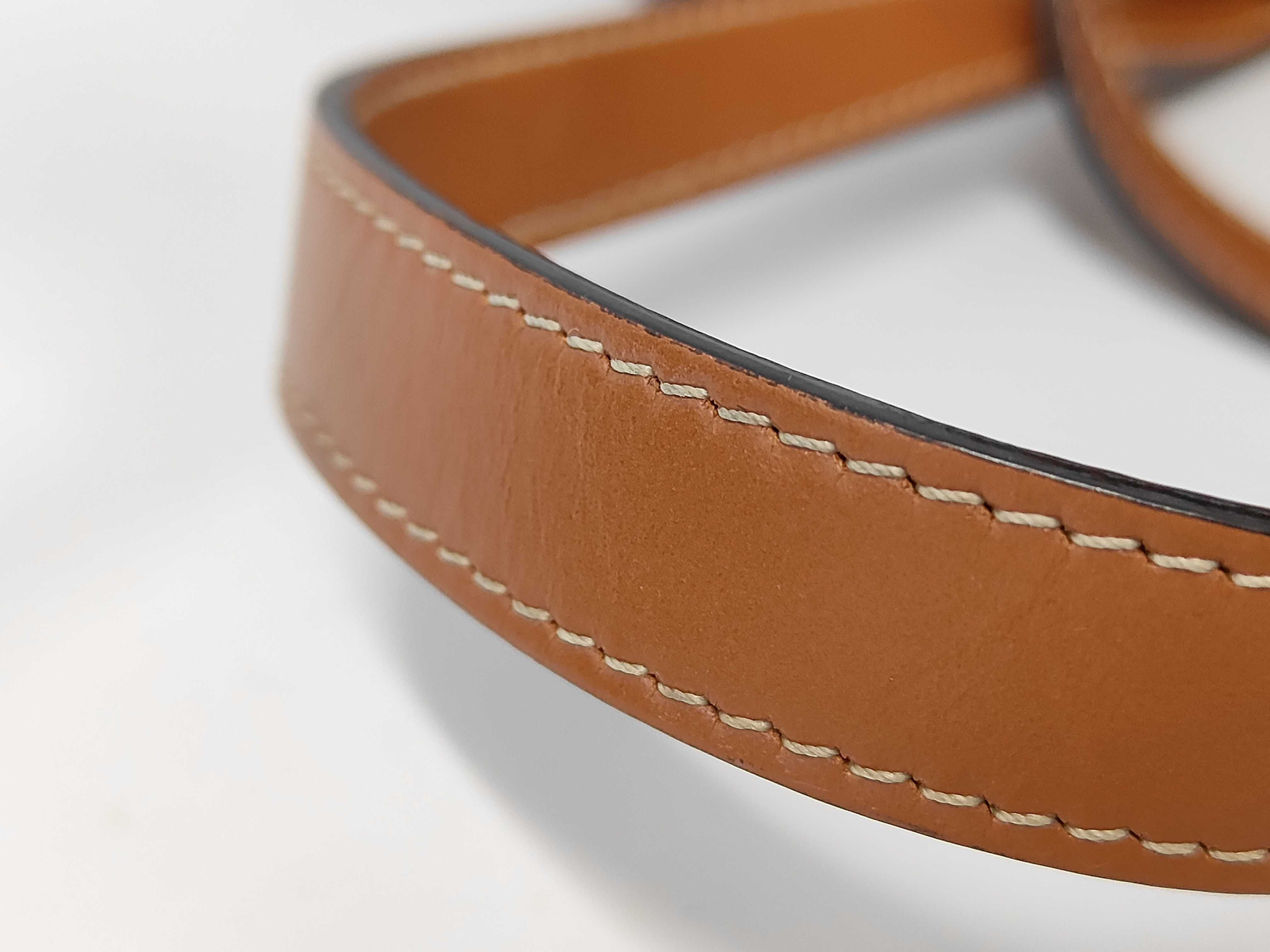 Cuir Triomphe Tan Shoulder Bag — view 7