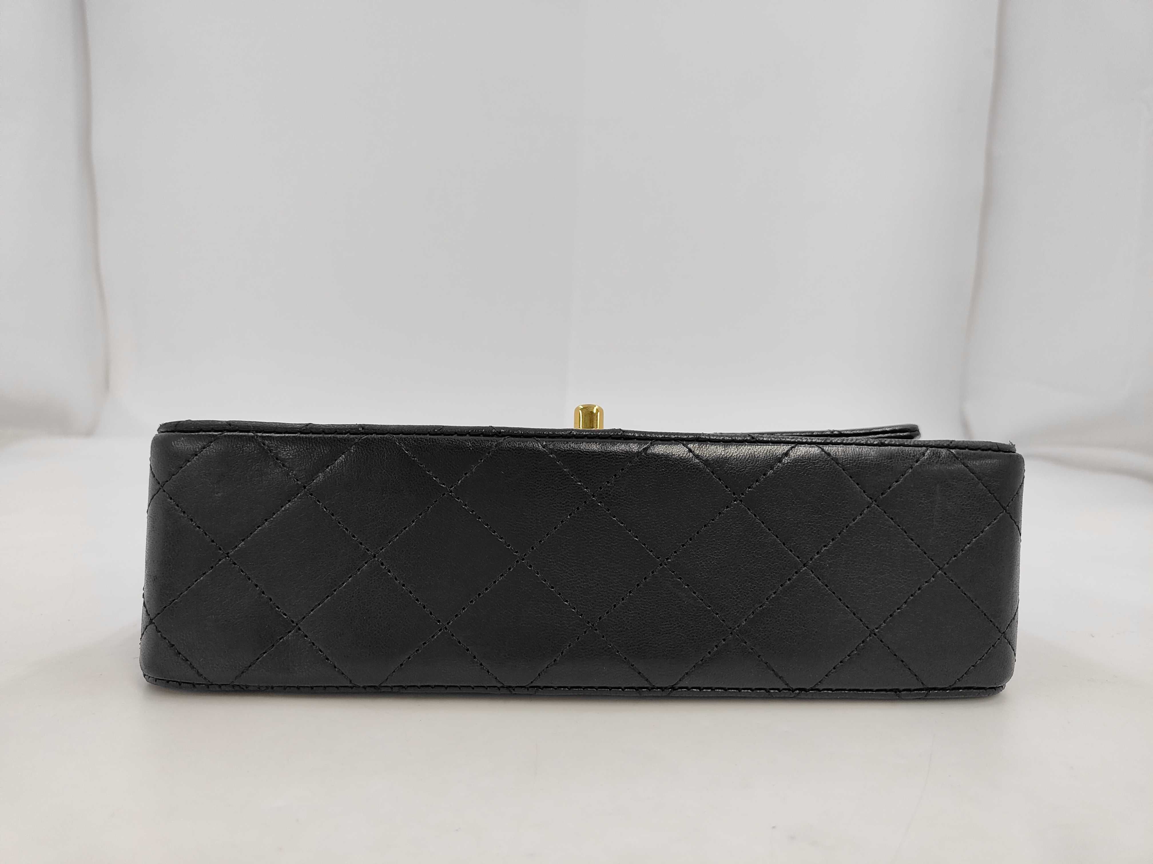 Matelassé 23 Lambskin Double Flap Double Chain Shoulder Bag — view 4