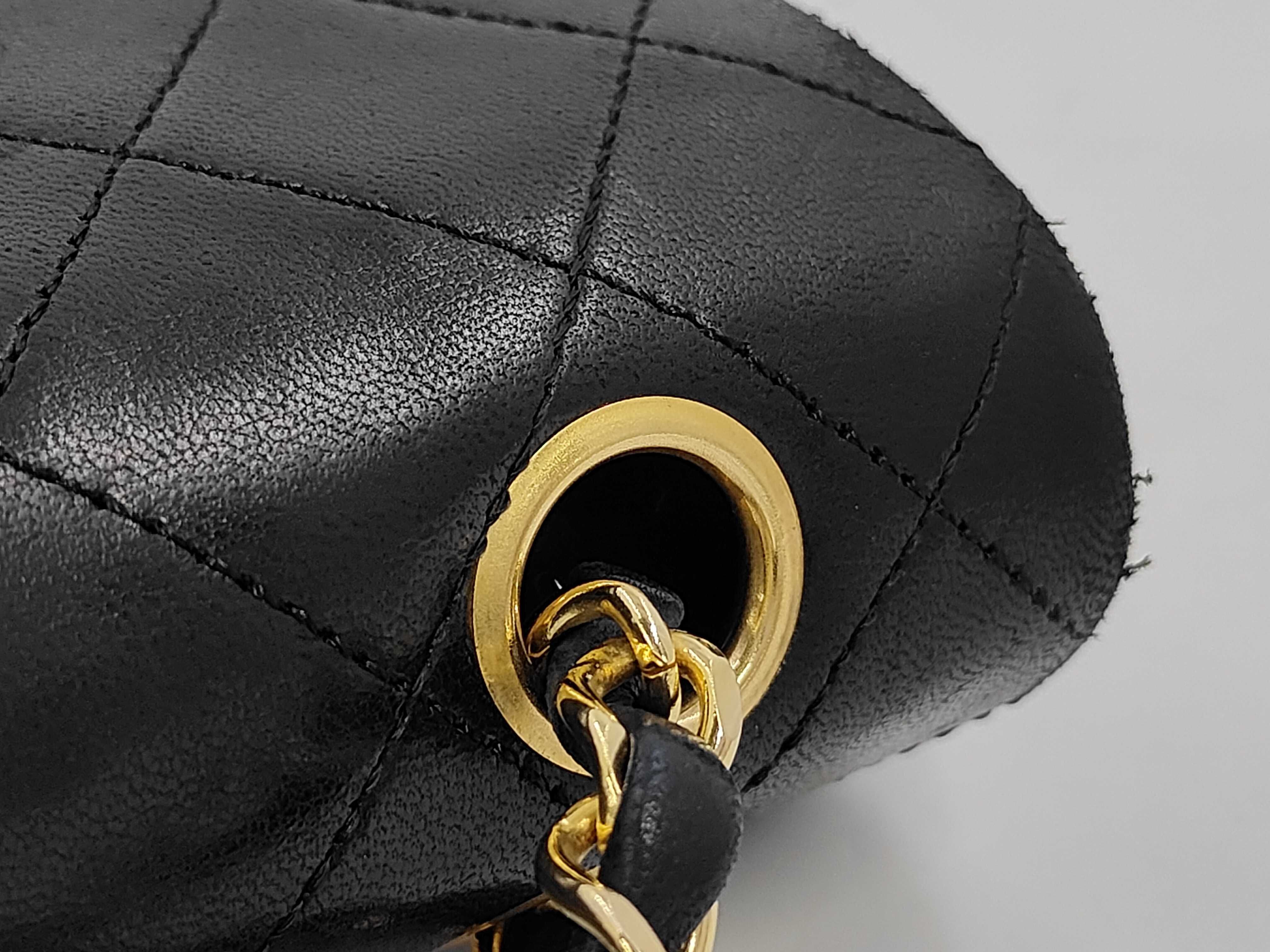 Matelassé 23 Lambskin Double Flap Double Chain Shoulder Bag — view 7