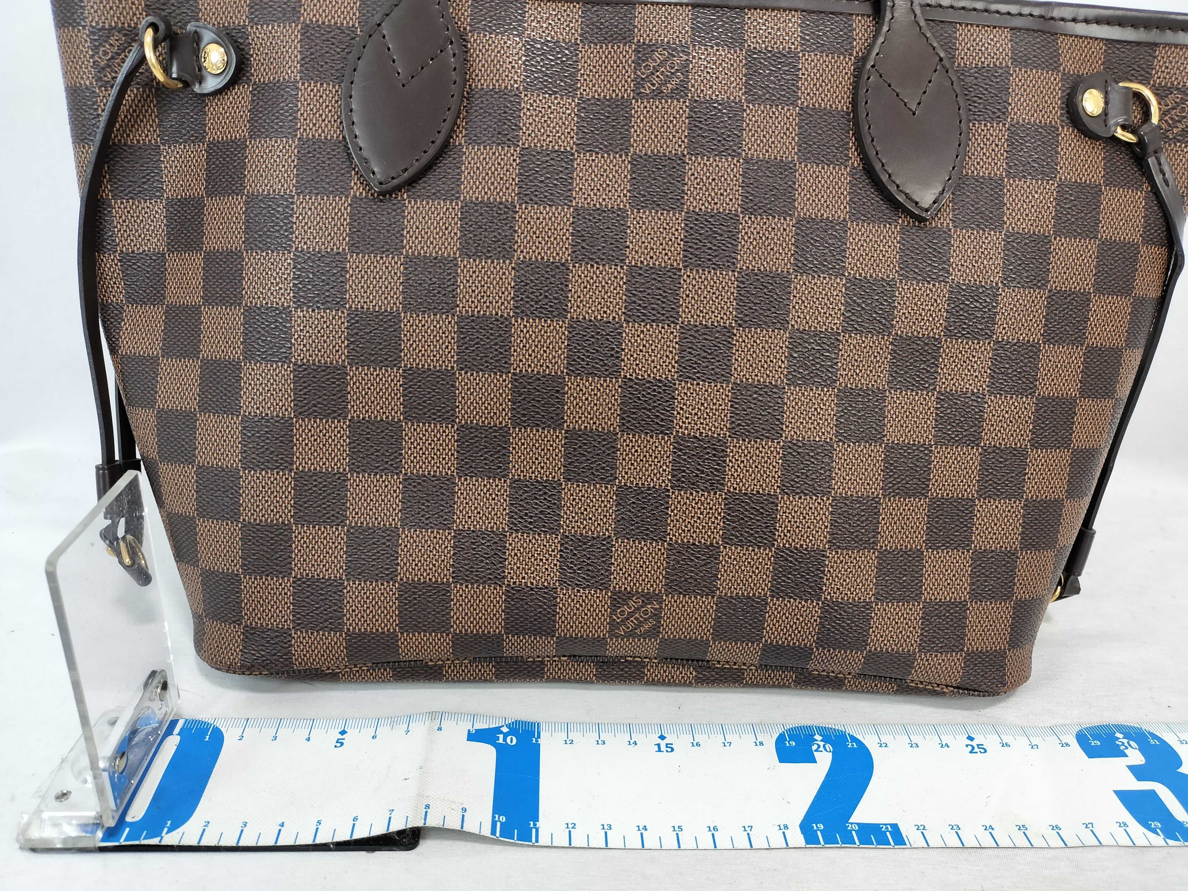 Damier LV Damier Neverfull PM N41359 VI2104 Tote Bag — view 2