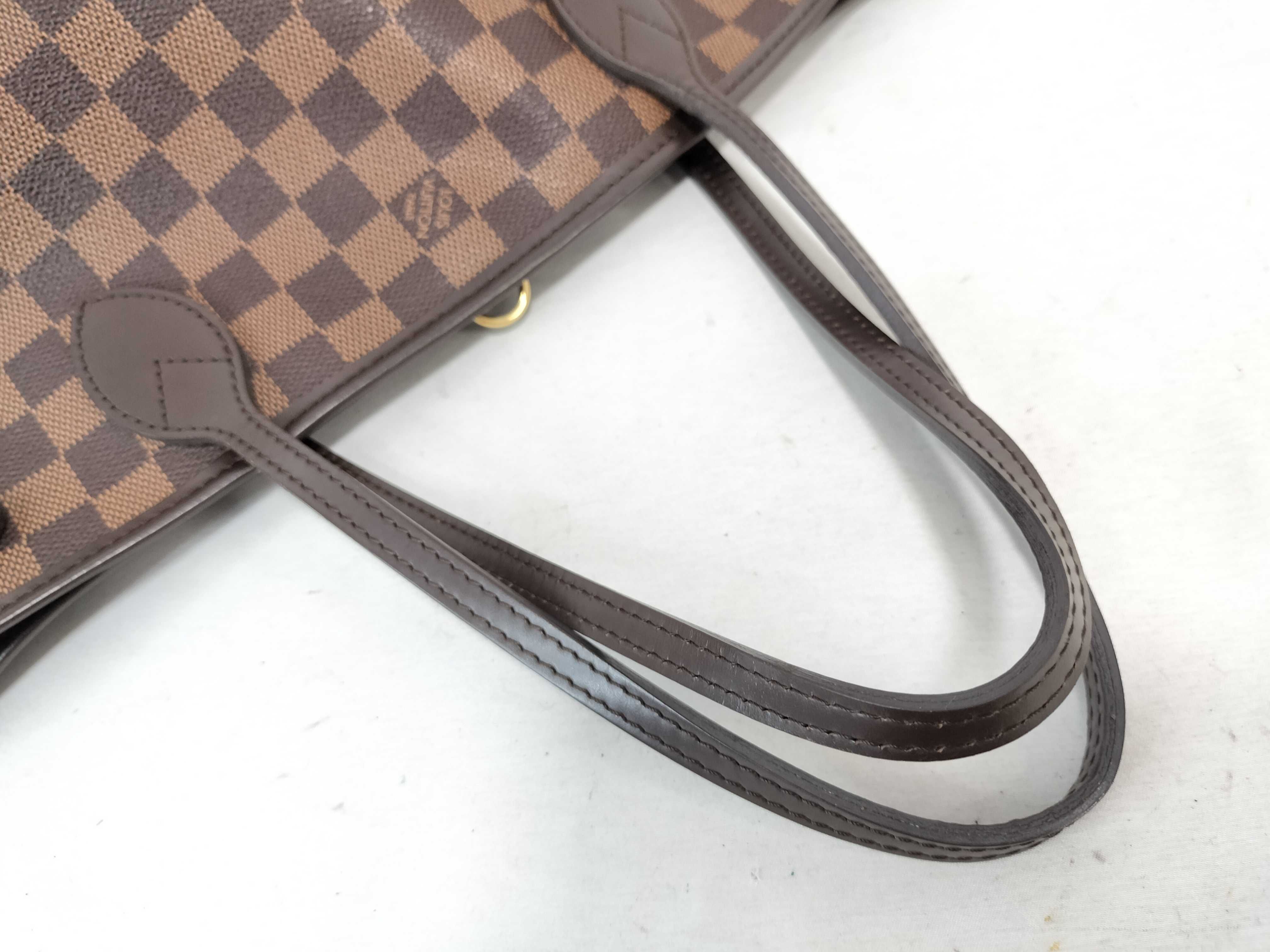 Damier LV Damier Neverfull PM N41359 VI2104 Tote Bag — view 3