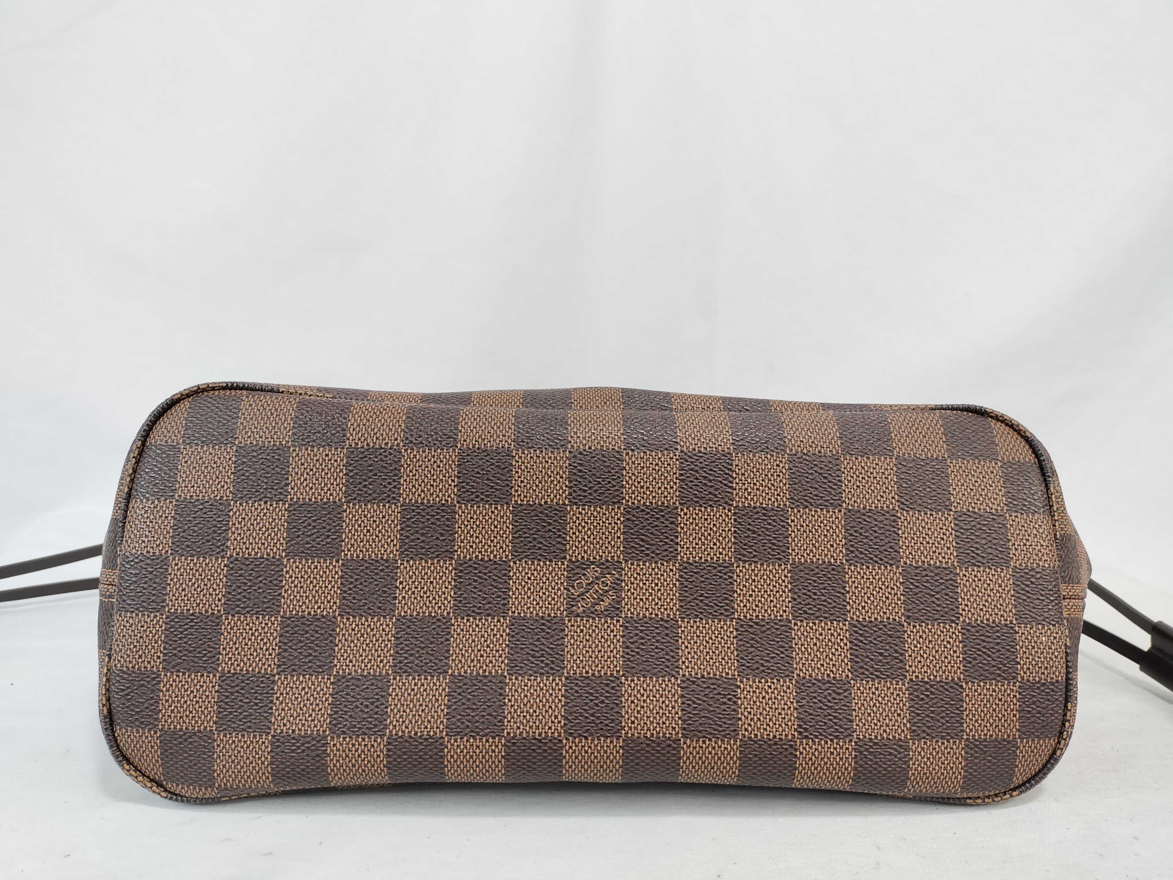 Damier LV Damier Neverfull PM N41359 VI2104 Tote Bag — view 7