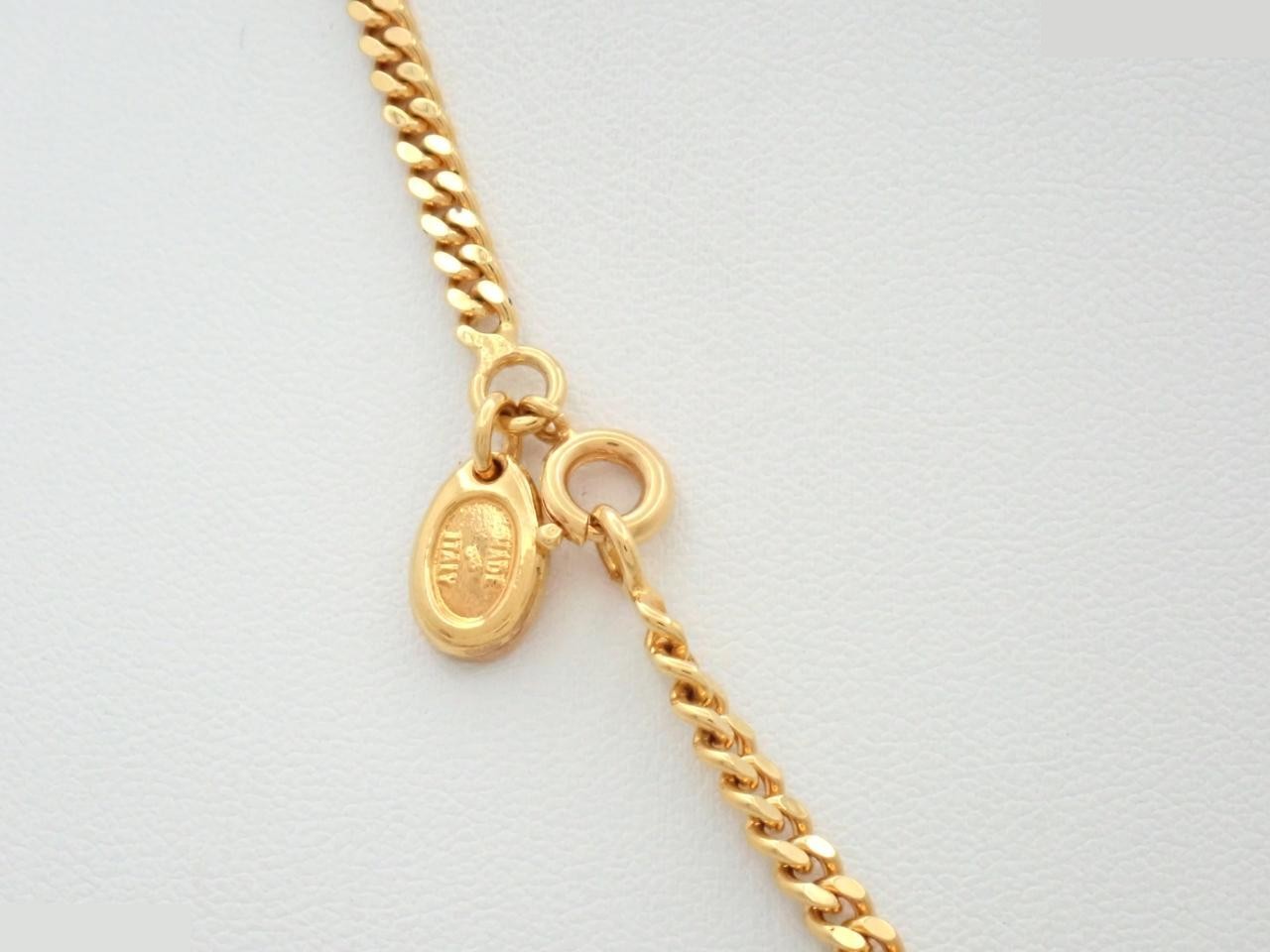 Triomphe motif necklace, chain approximately 40cm — view 2