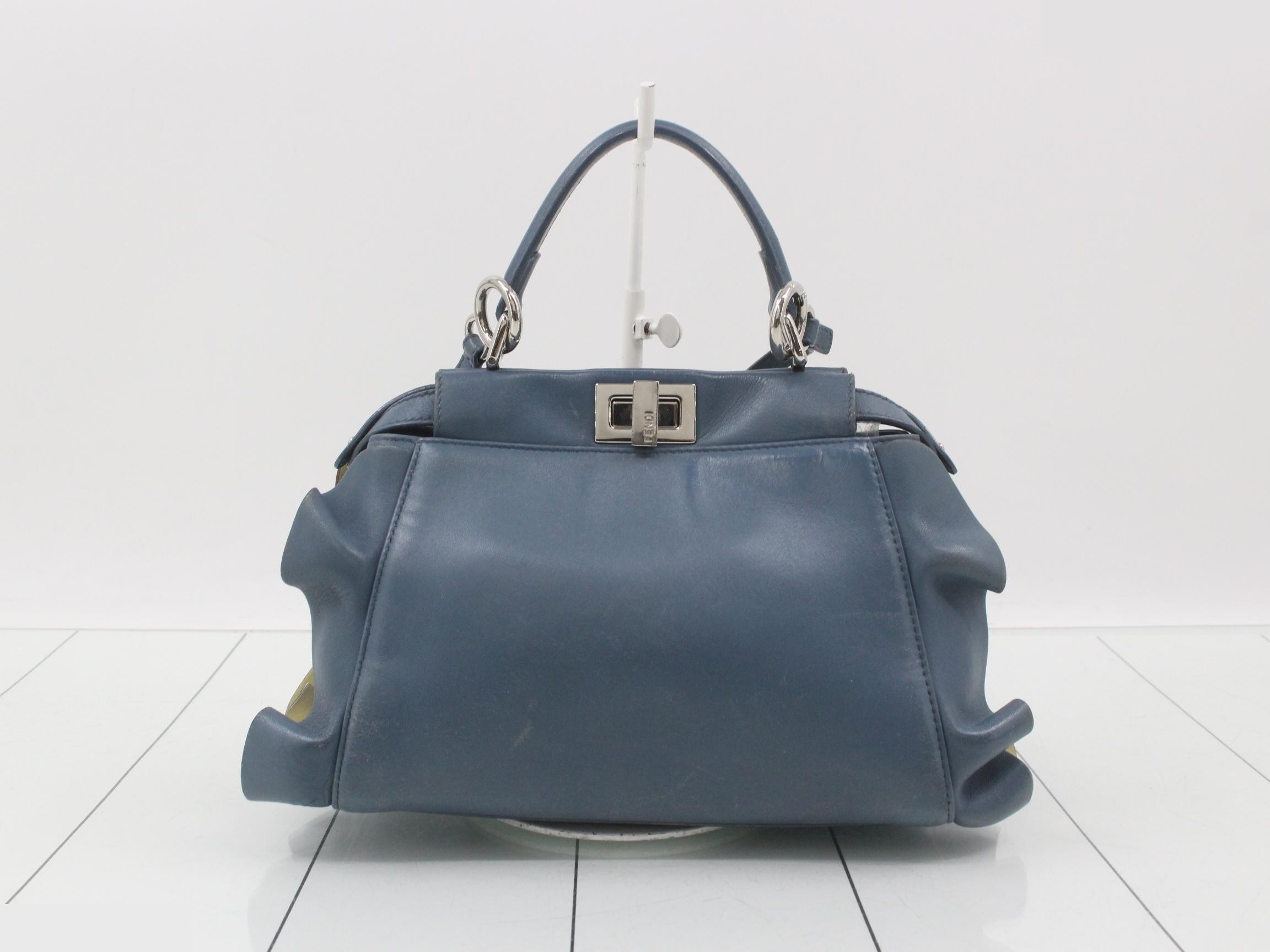 Mini Peekaboo Leather 2-Way Handbag — view 2