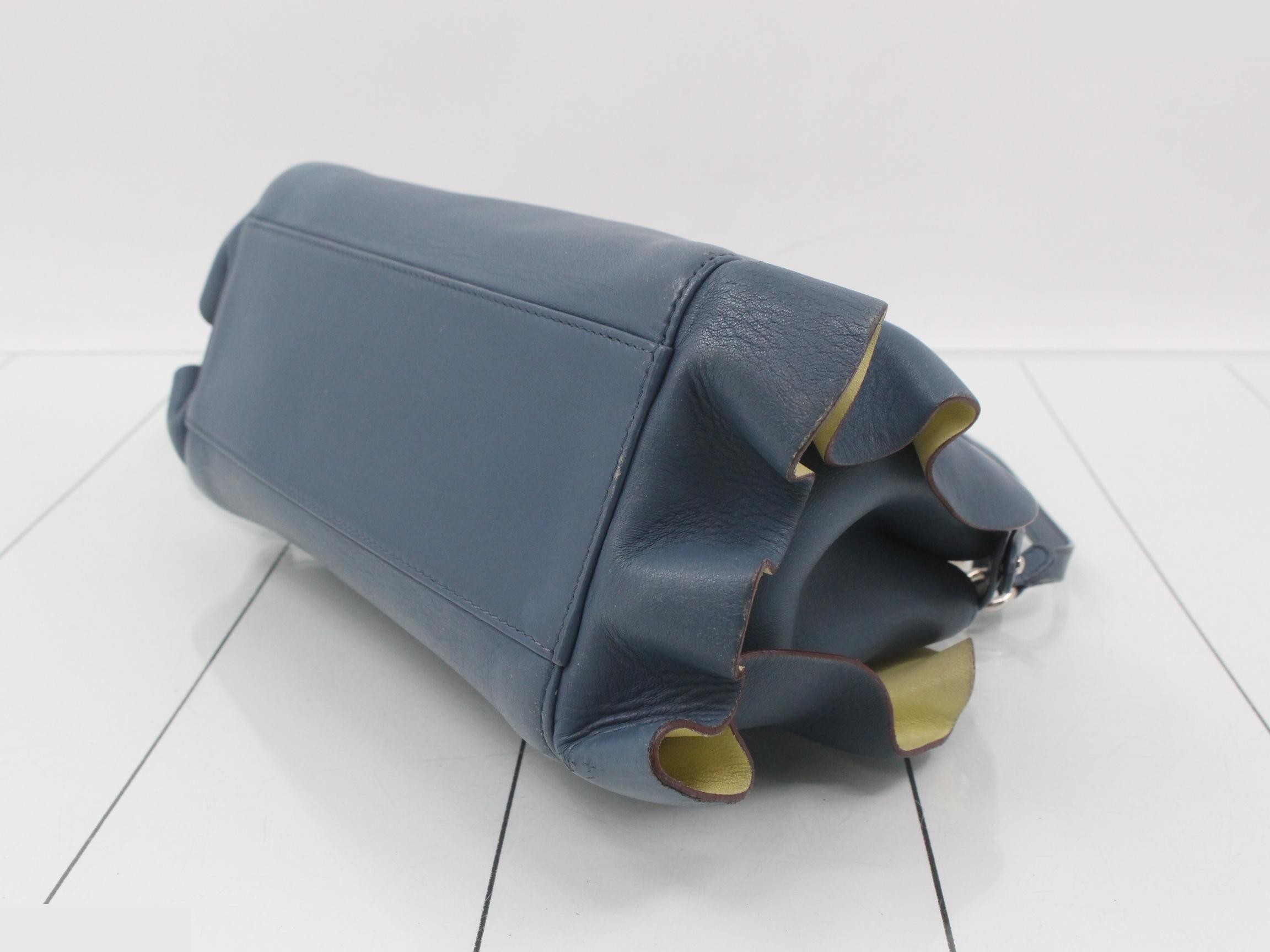 Mini Peekaboo Leather 2-Way Handbag — view 6