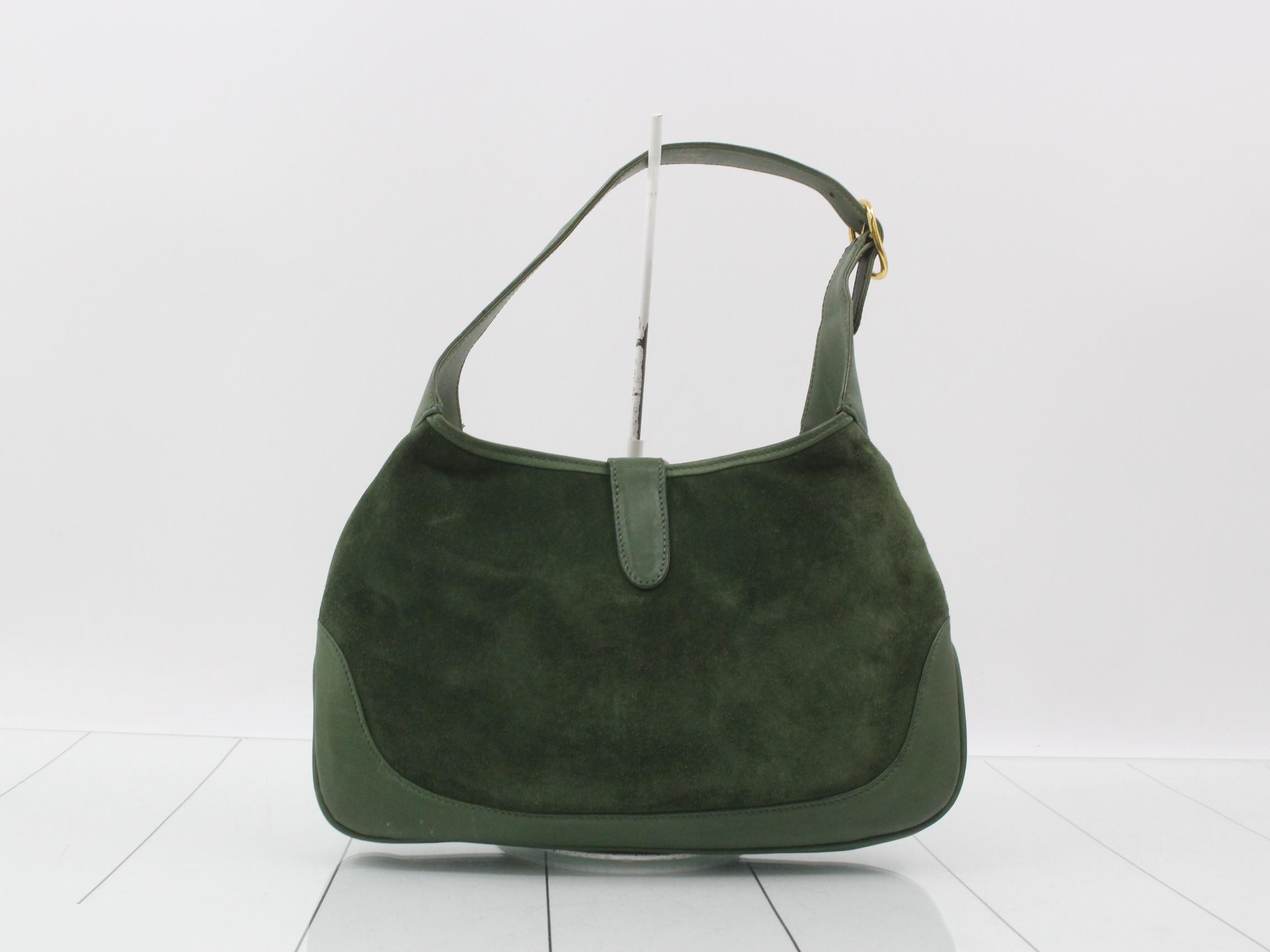 Suede Green Shoulder Bag — view 2