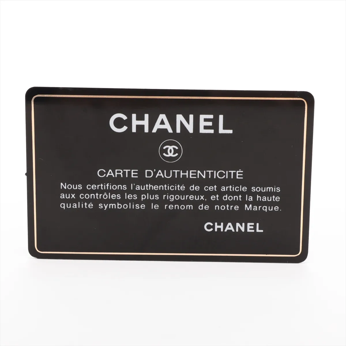 [Individually packaged] Chanel Matelassé 25 Caviar Skin Double Flap Double Chain Bag, Beige, Gold Hardware, 31223500, Serial Number 31-A01112 — view 10