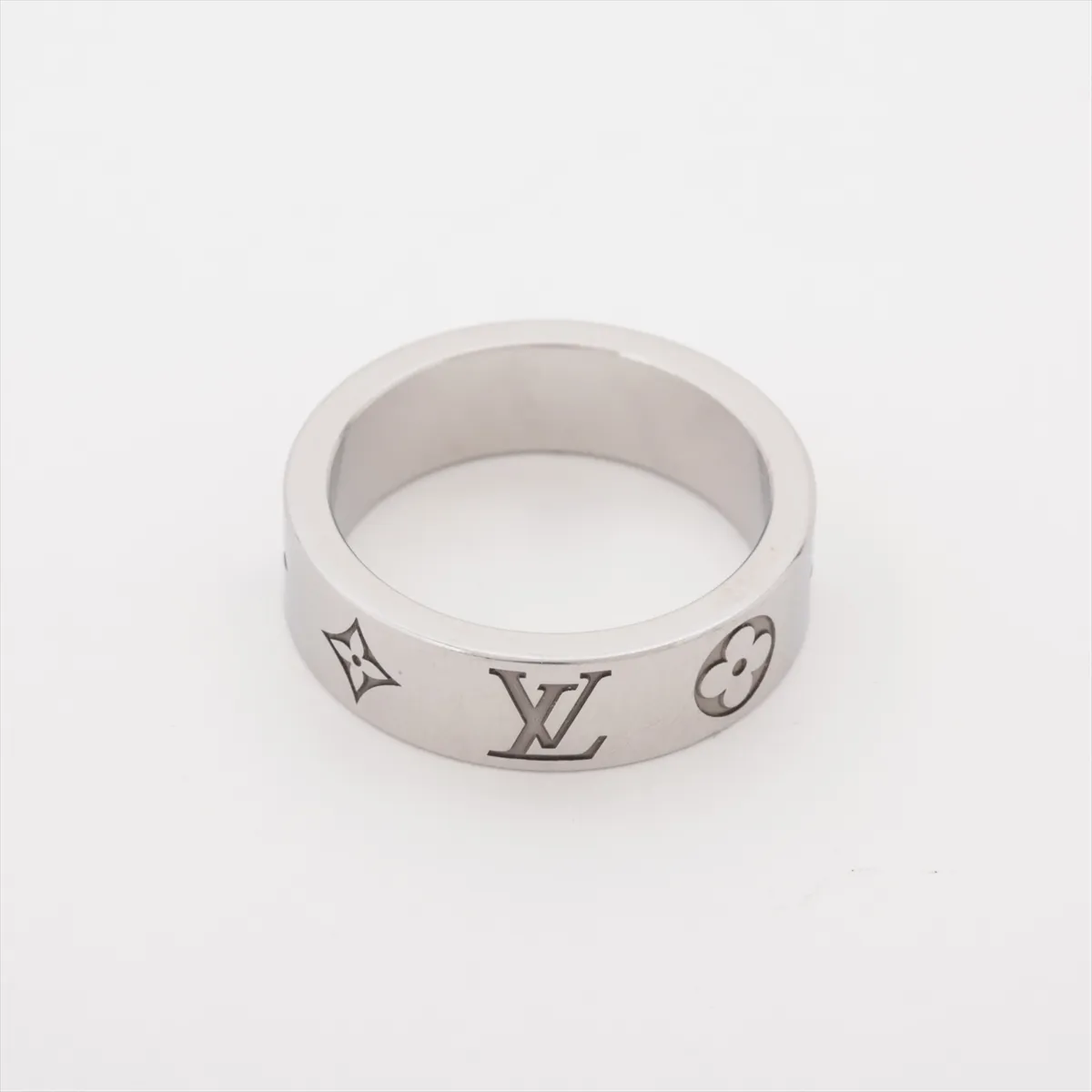 M1670S Ring LV Mosaic AK1215 Ring S Metal Silver — view 2