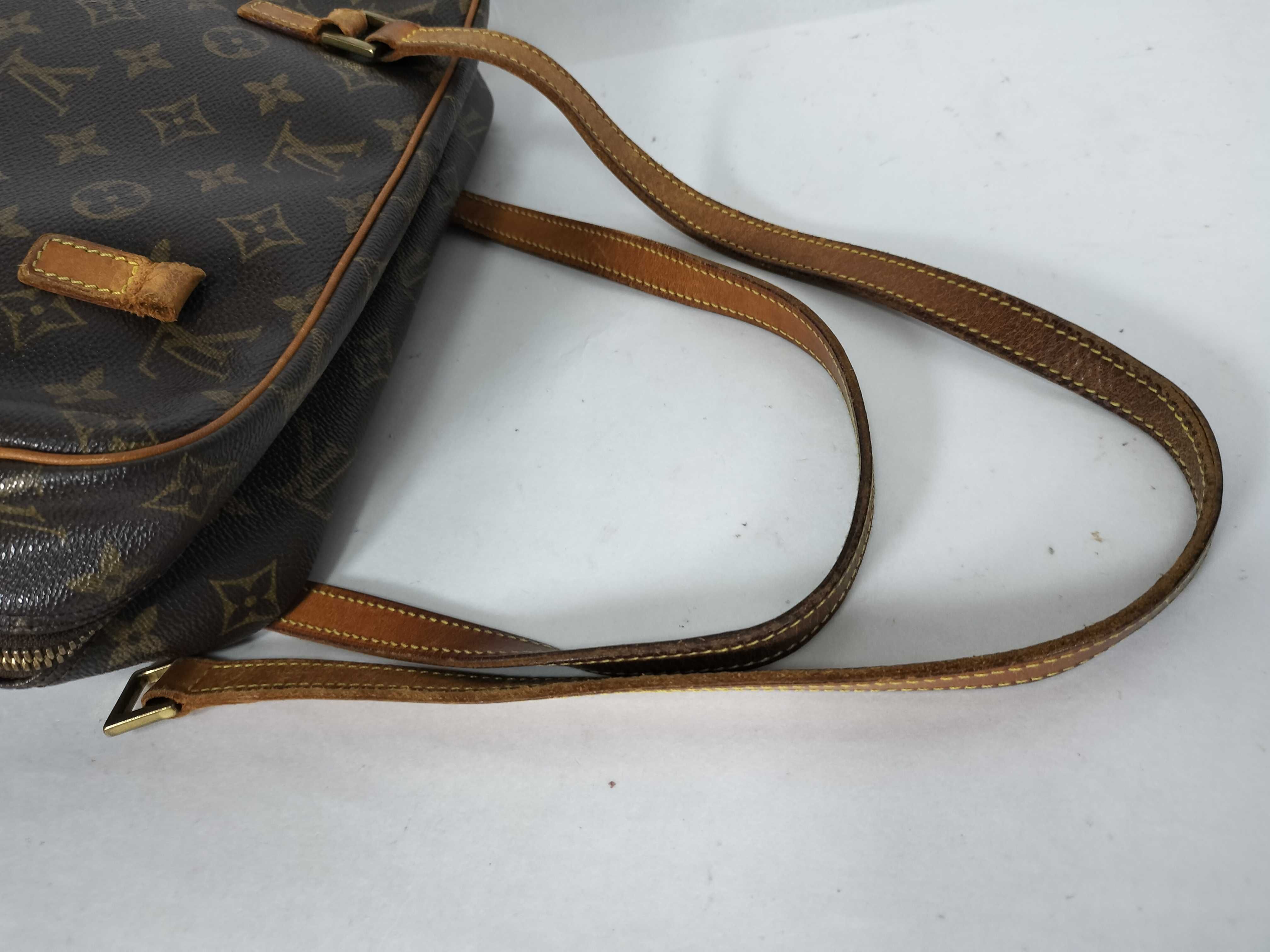 Monogram Louis Vuitton Monogram Cite MM Shoulder Bag M51182 Brown Handbag — view 3