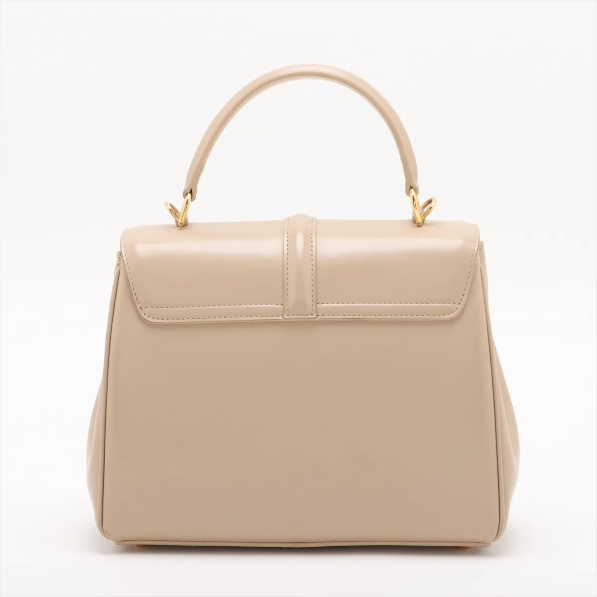 16saise small leather 2WAY handbag beige — view 2