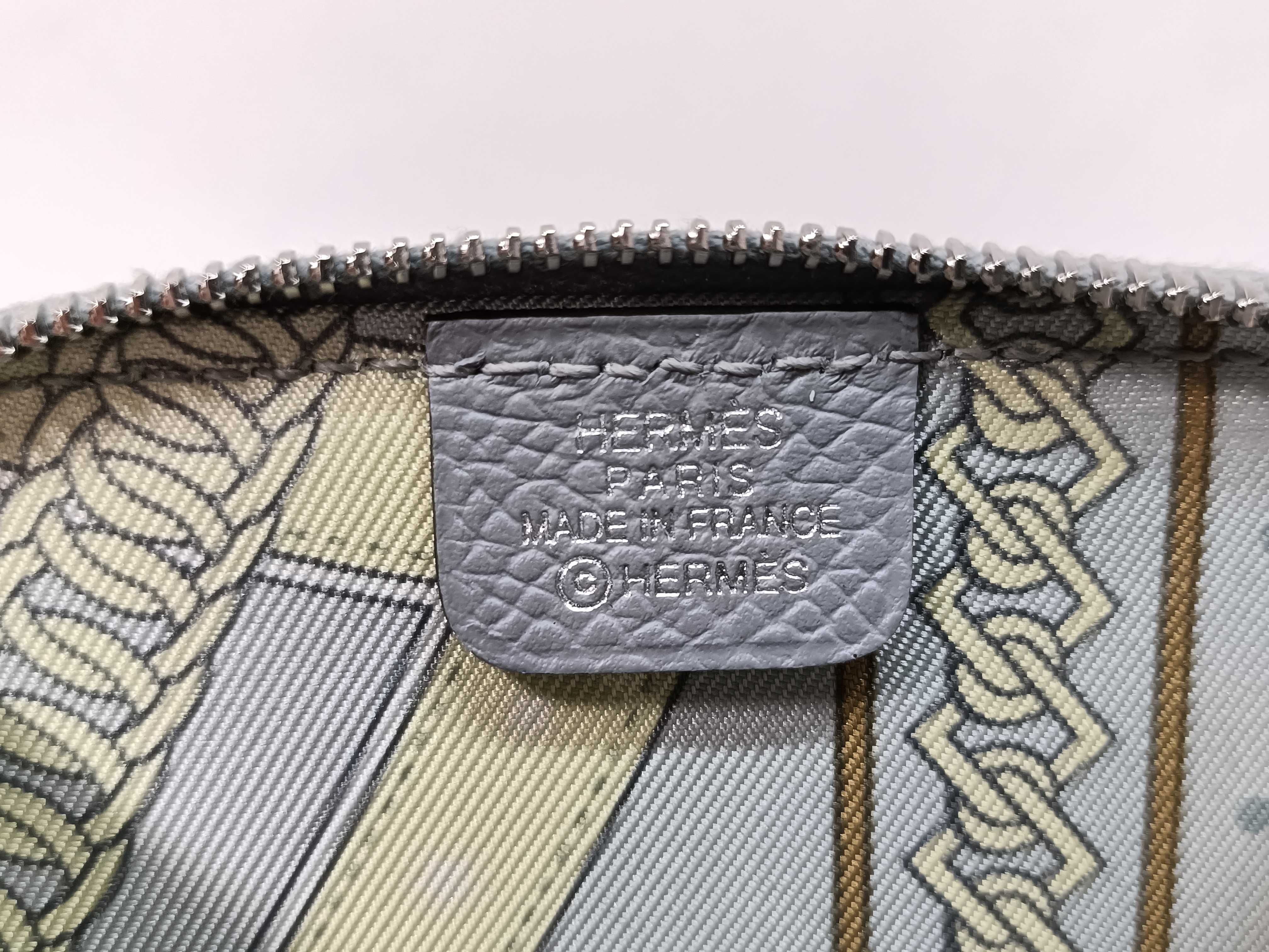Azap Coin Case Compact Silk In Gris Pantin — view 11