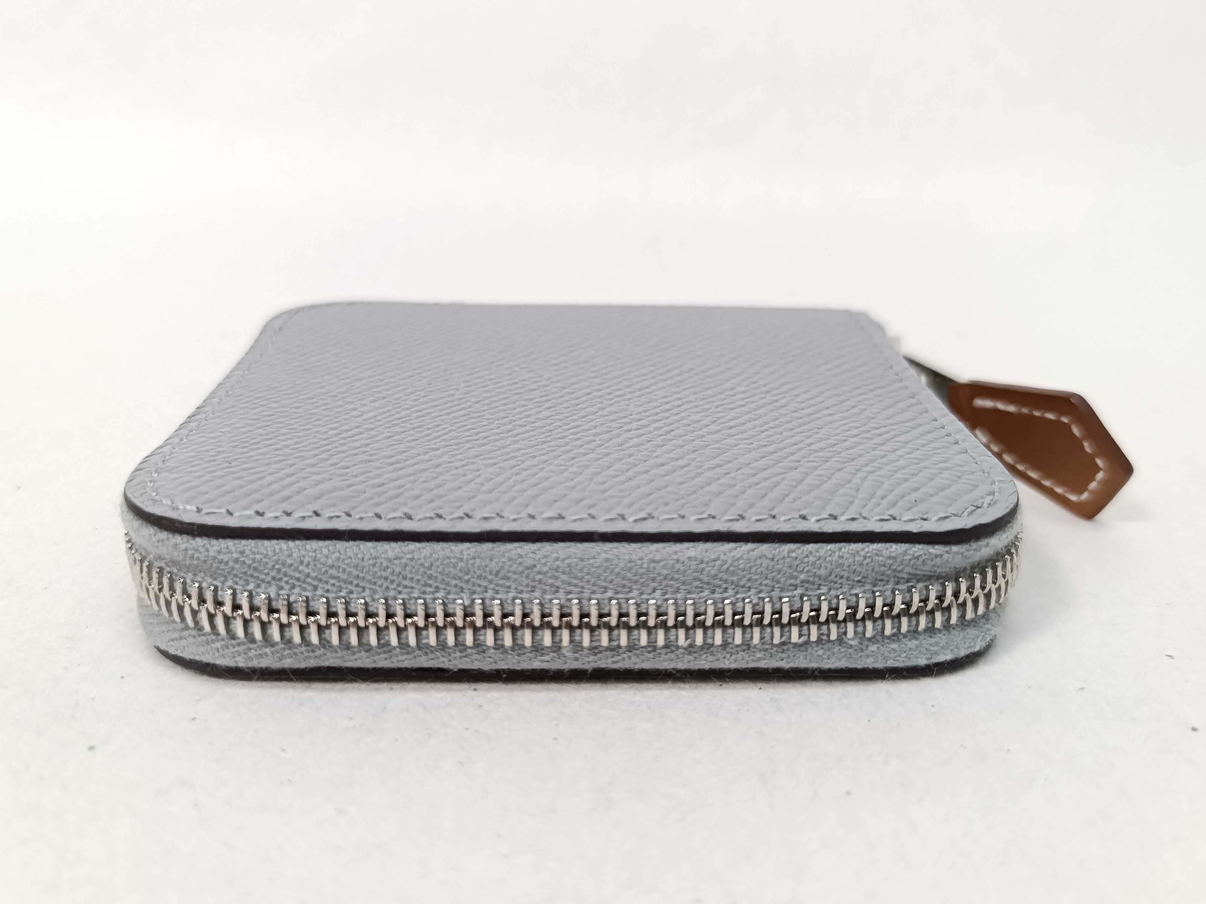 Azap Coin Case Compact Silk In Gris Pantin — view 6