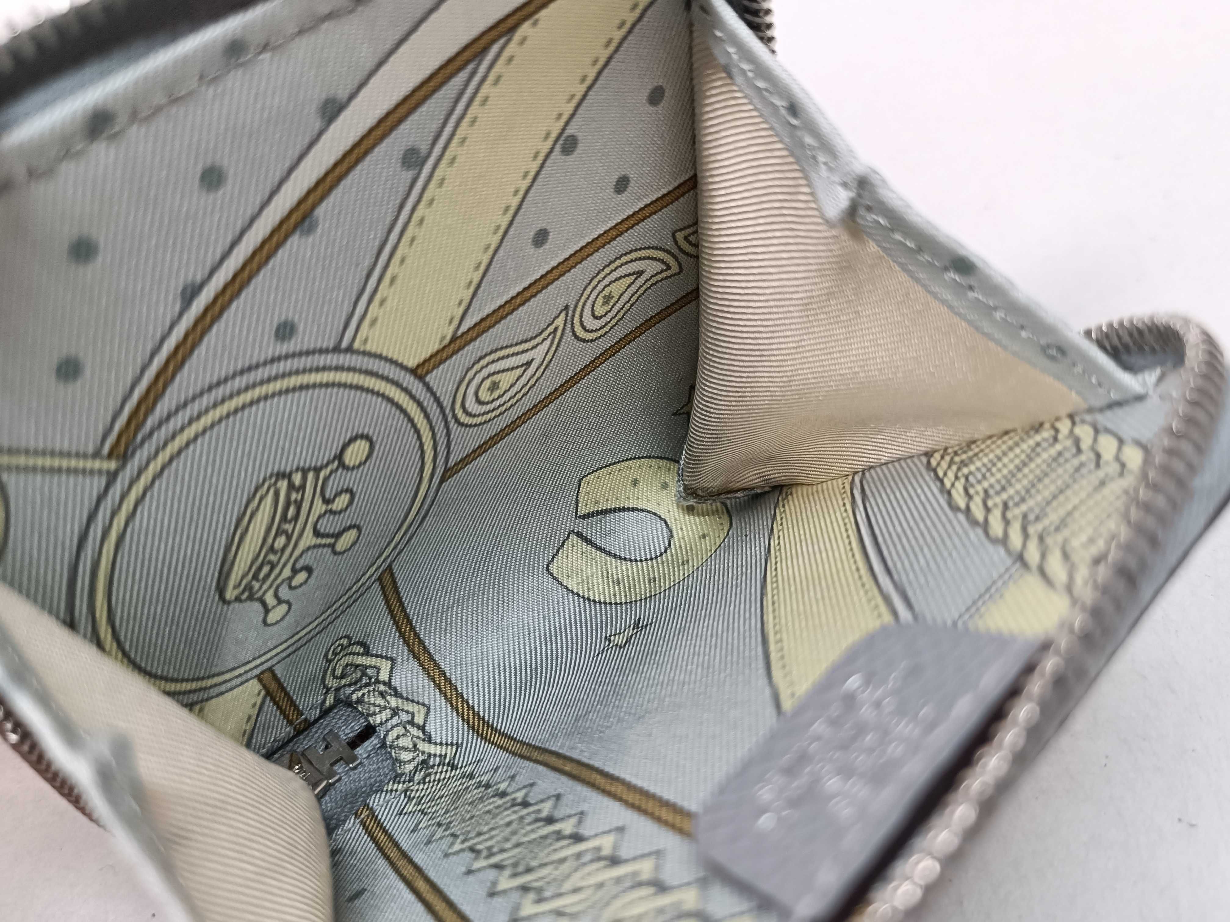 Azap Coin Case Compact Silk In Gris Pantin — view 10