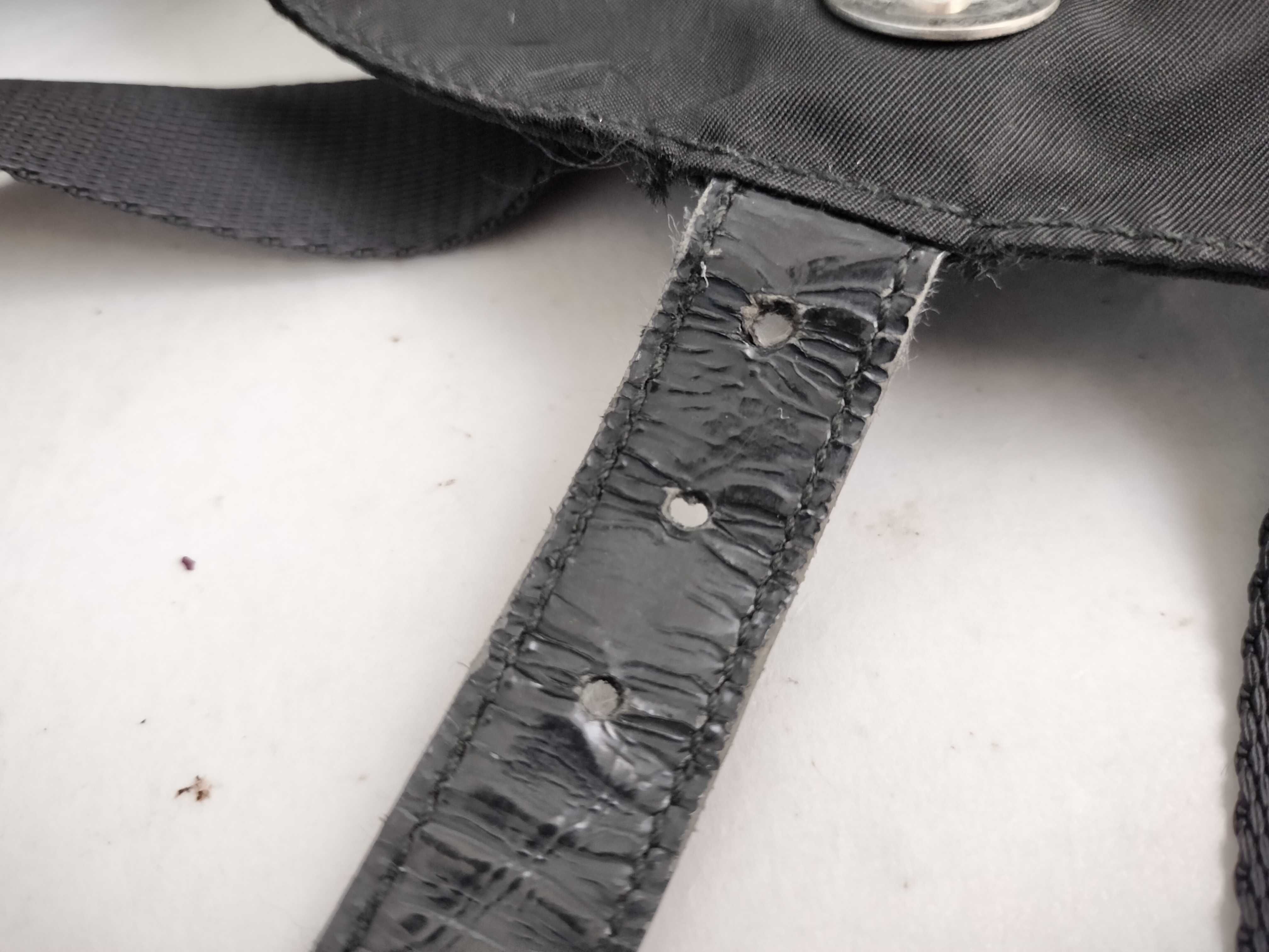 Nylon Prada Rucksack Backpack Triangle Logo Black Rucksack — view 15
