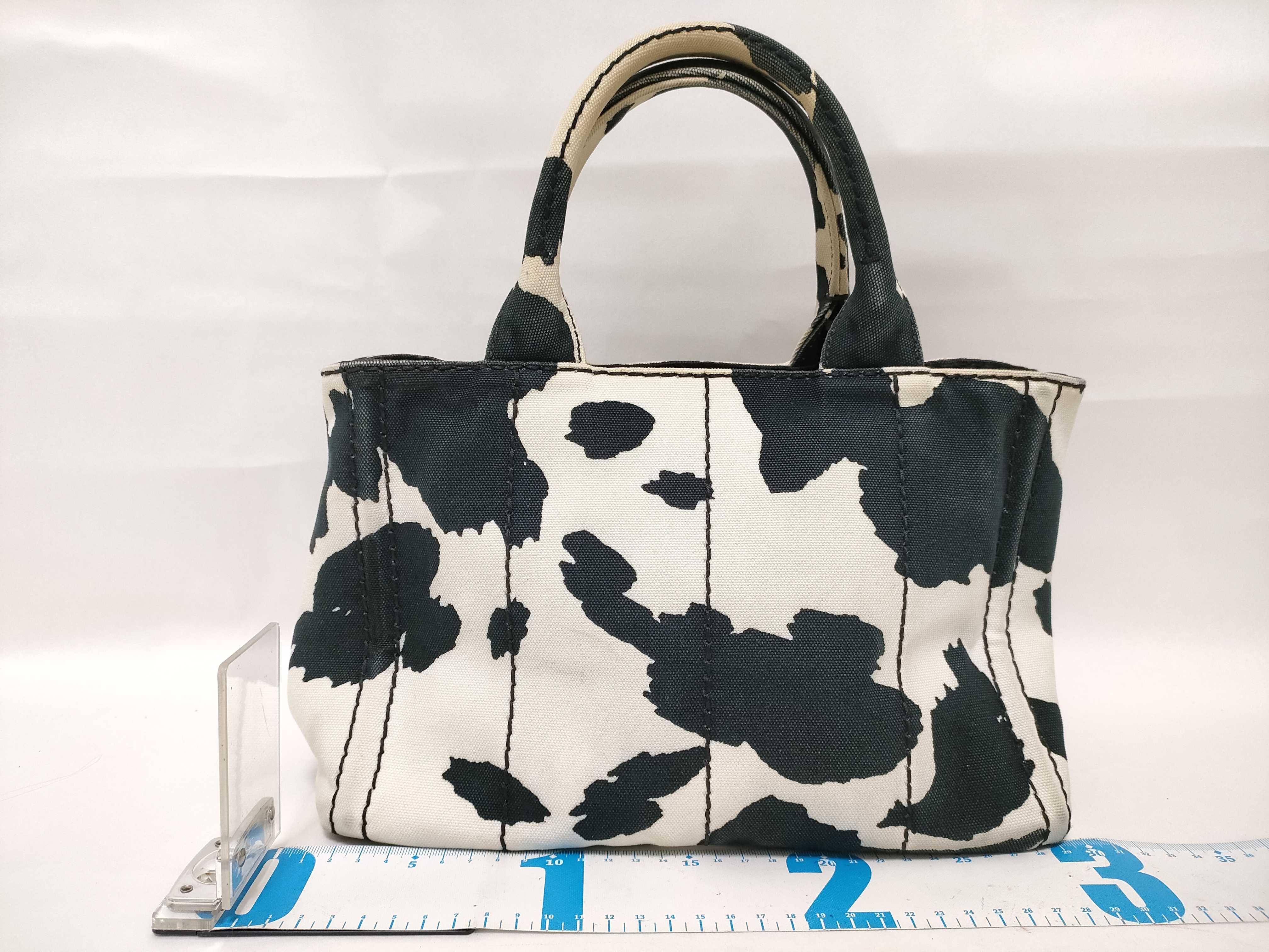 Canapa Canvas x Leather 2-Way Handbag 1BG439 Handbag — view 2