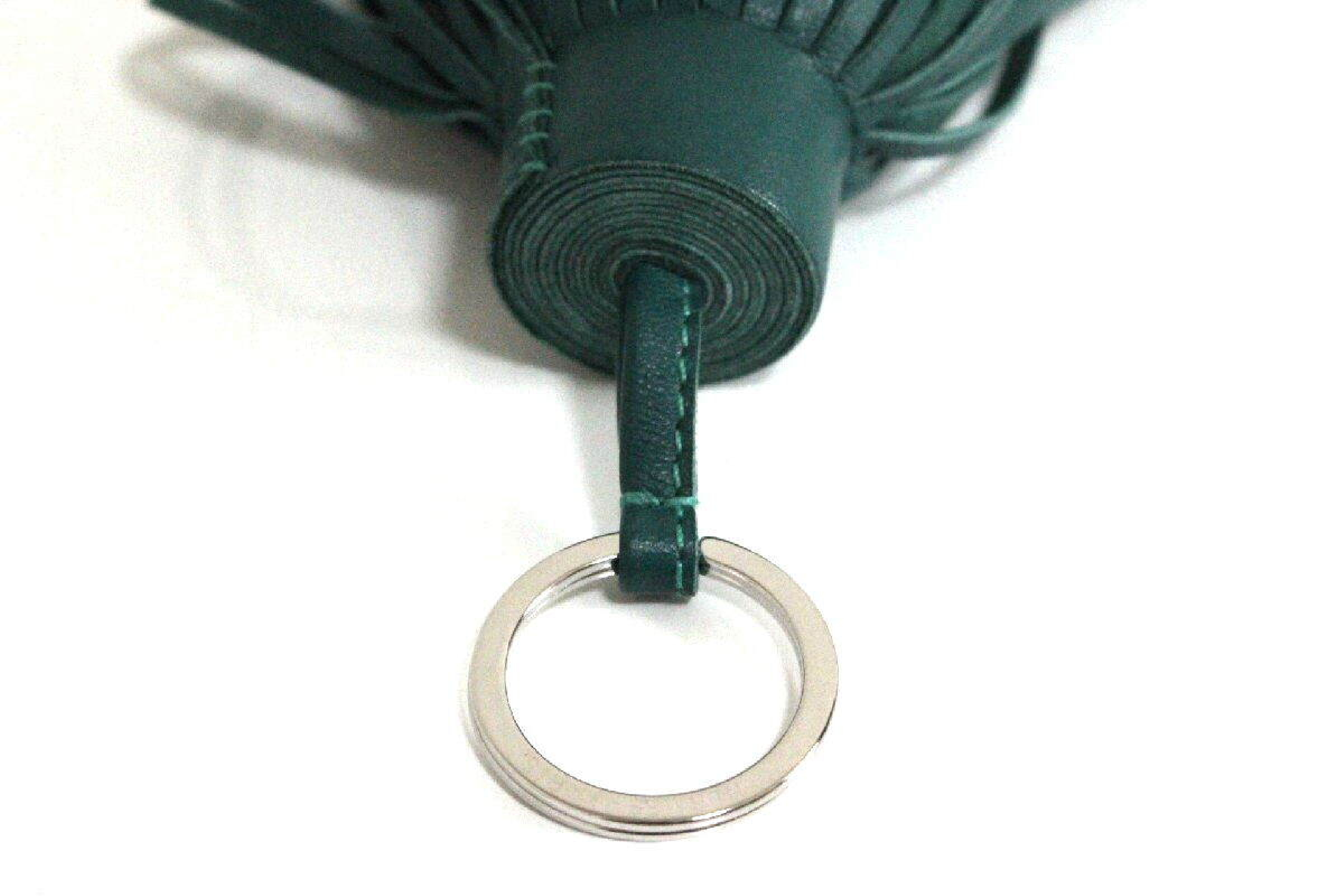 Carmen Leather Keychain Total Length 16cm Key Case/Keychain — view 3