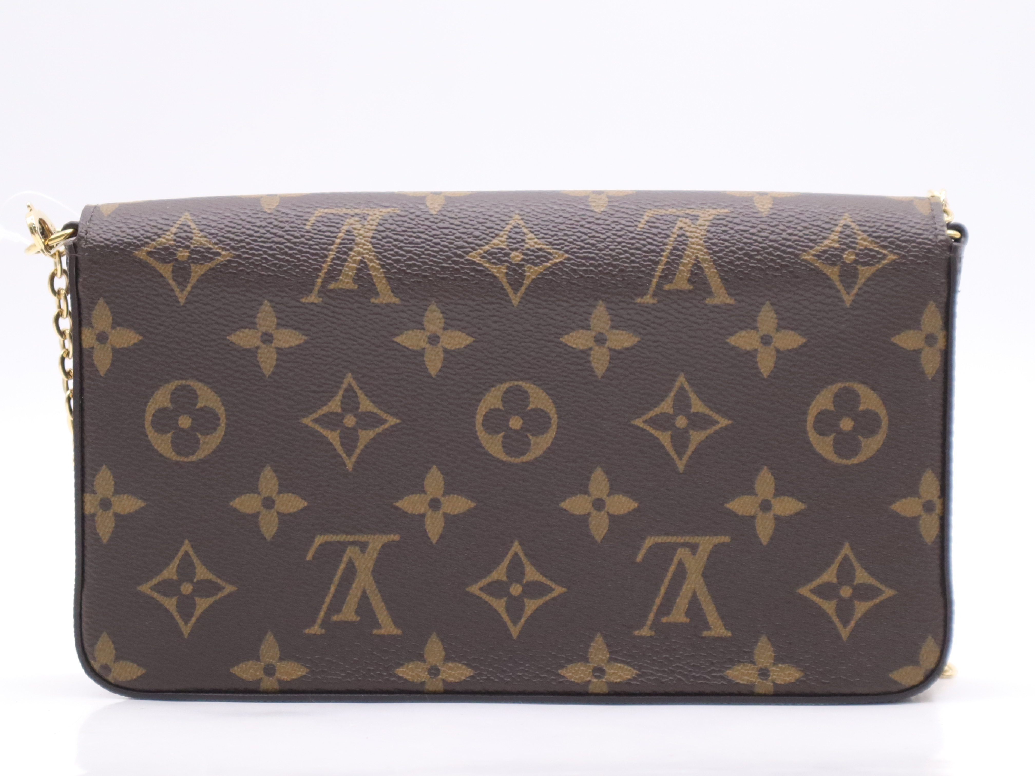 M81545 Monogram Vivienne Pochette Felicie Shoulder Bag with Chain Strap, 2 Pouches, and Dust Bag — view 2