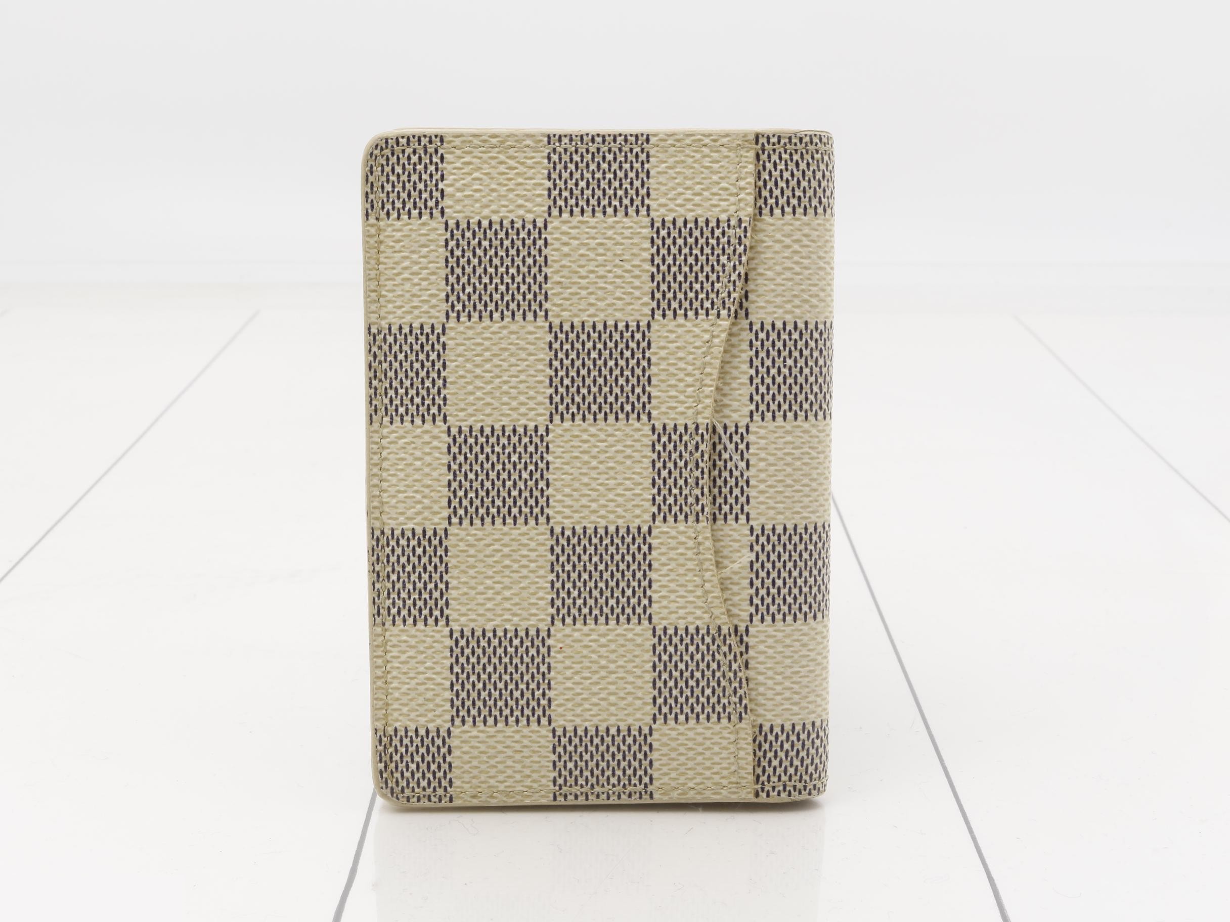 Damier Azur Card Case — view 2
