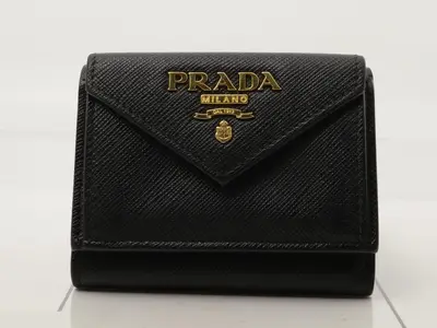 Saffiano Compact Wallet