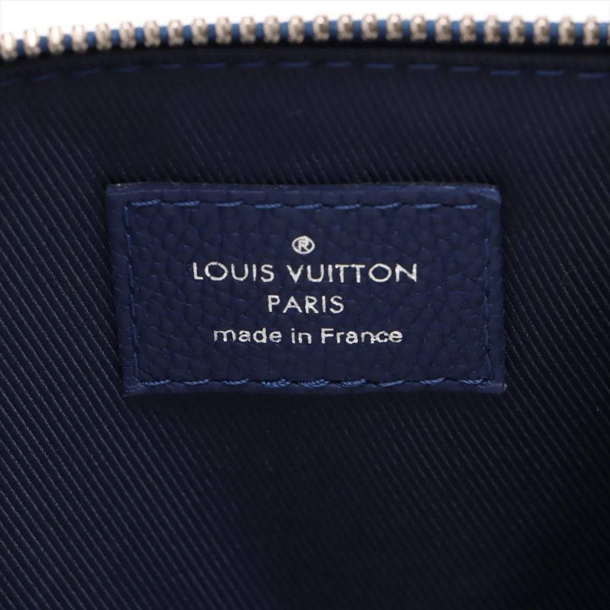 Monogram Bandana City Keepall M20555 Blue x White (RFID detected) — view 8