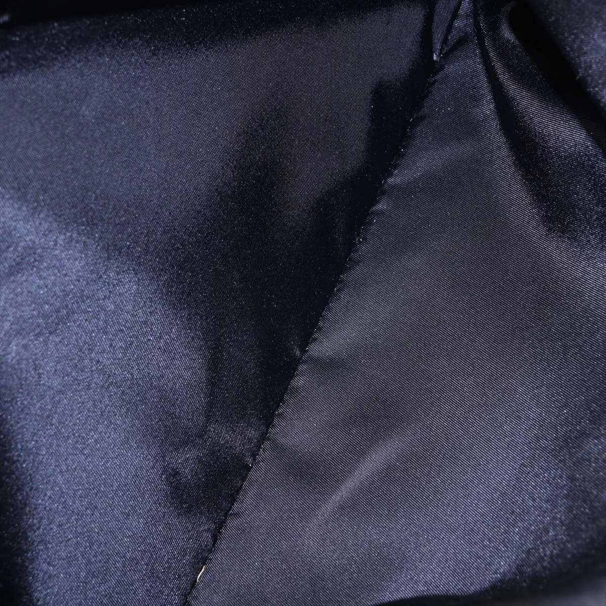 Tessuto 2VZ001 Nylon x Leather Backpack/Rucksack Navy x Black — view 12