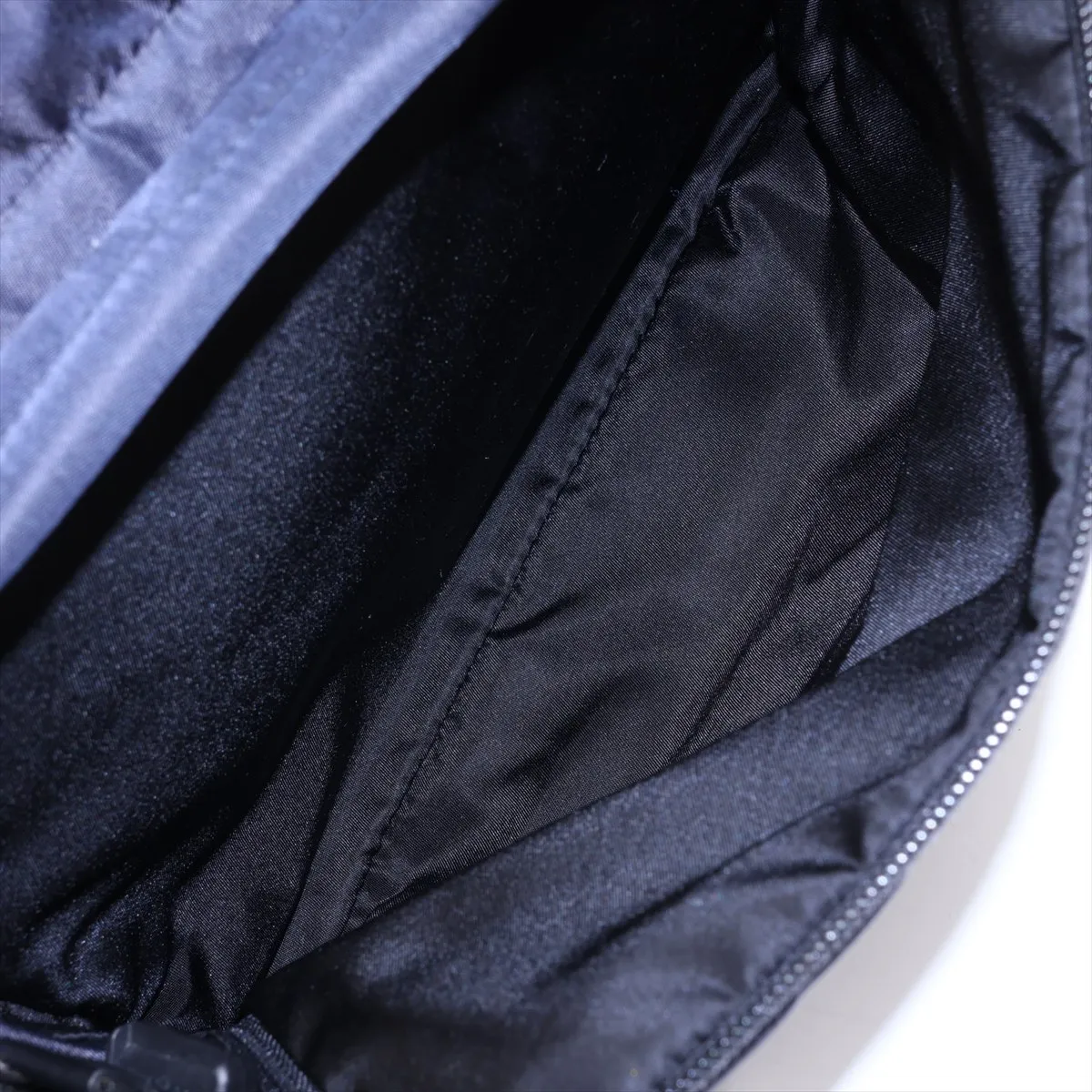 Tessuto 2VZ001 Nylon x Leather Backpack/Rucksack Navy x Black — view 13