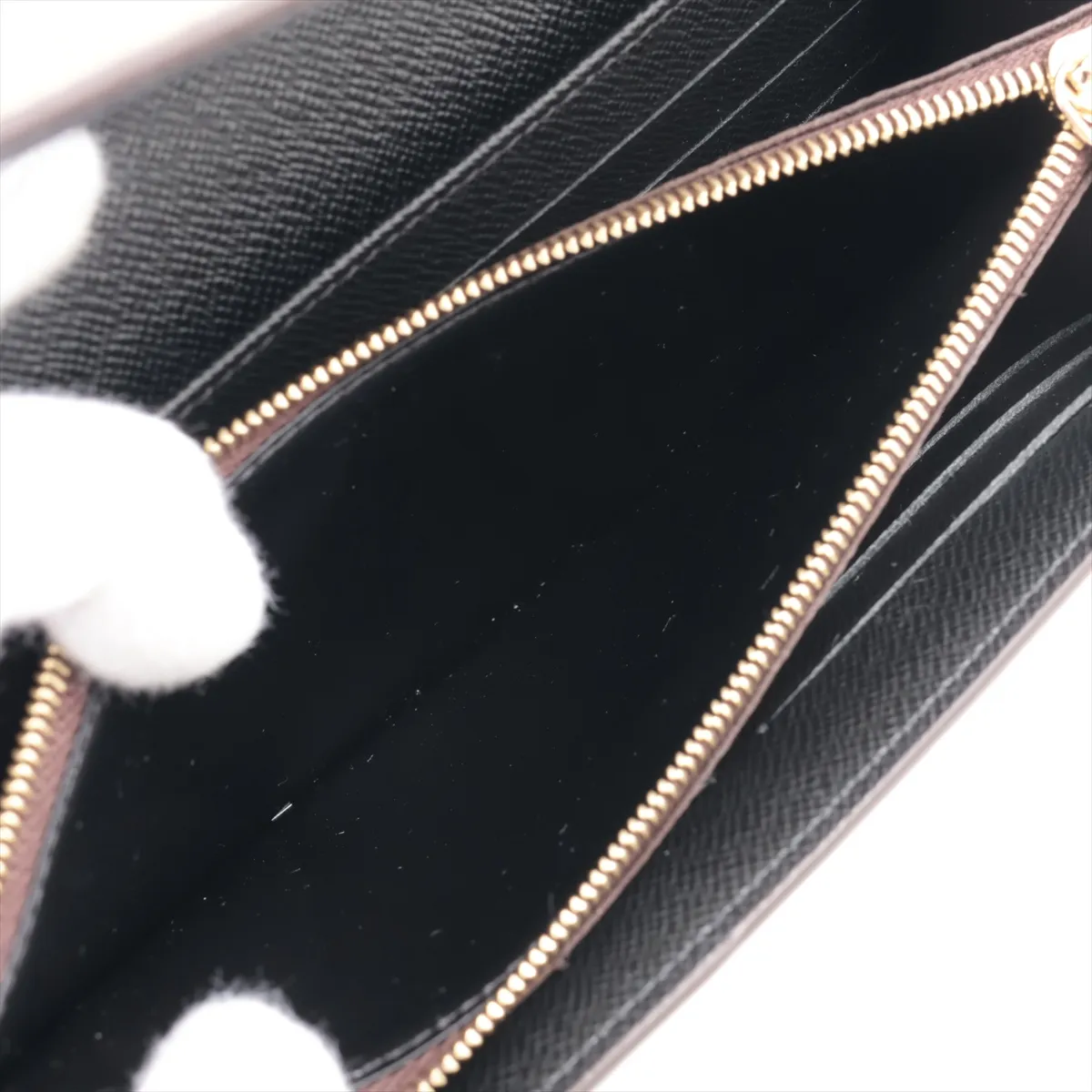 Giant Monogram Reverse Portefeuille Sarah M80726 Marron Long Wallet (RFID detected) — view 8