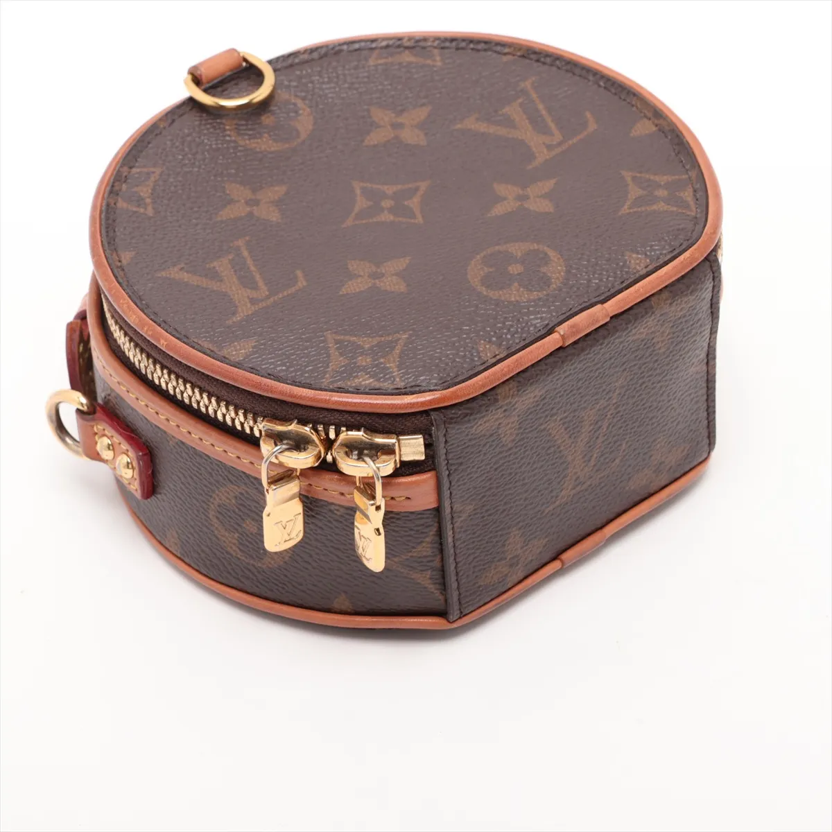 Monogram Mini Boite Chapeau M44699 Brown (Decoration missing, RFID detected) — view 4