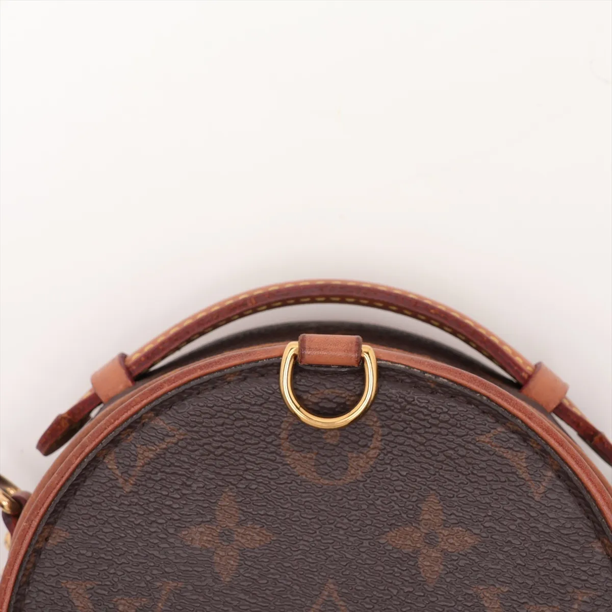 Monogram Mini Boite Chapeau M44699 Brown (Decoration missing, RFID detected) — view 6