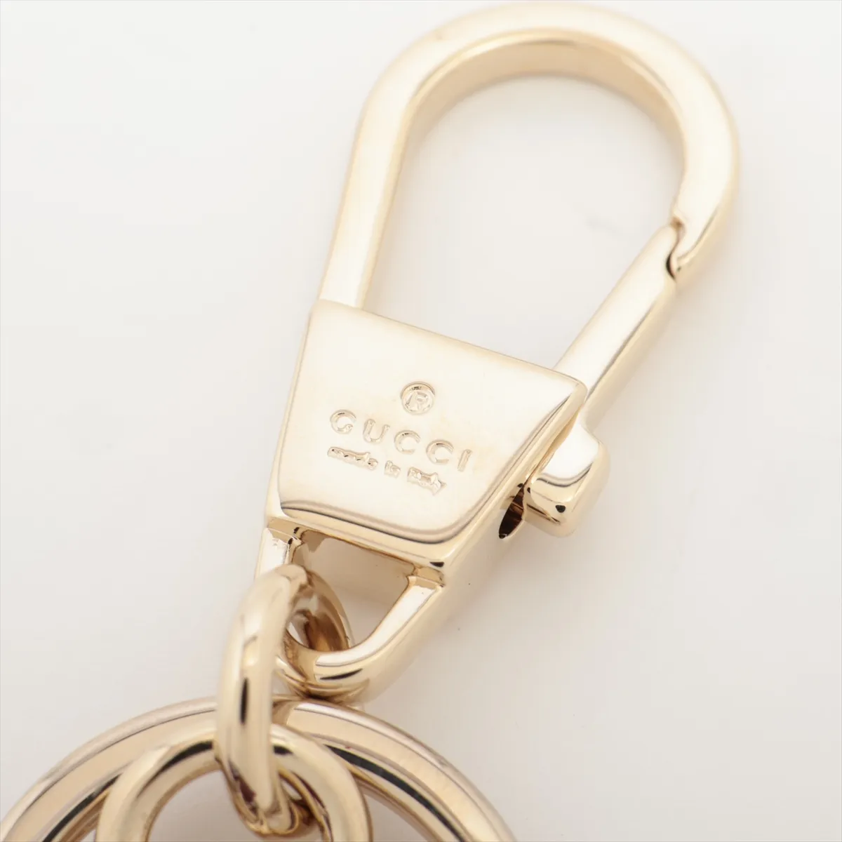 x Higuchi Yuko 851742 BORIS Charm, PVC x Leather, Beige x Light Blue, — view 3