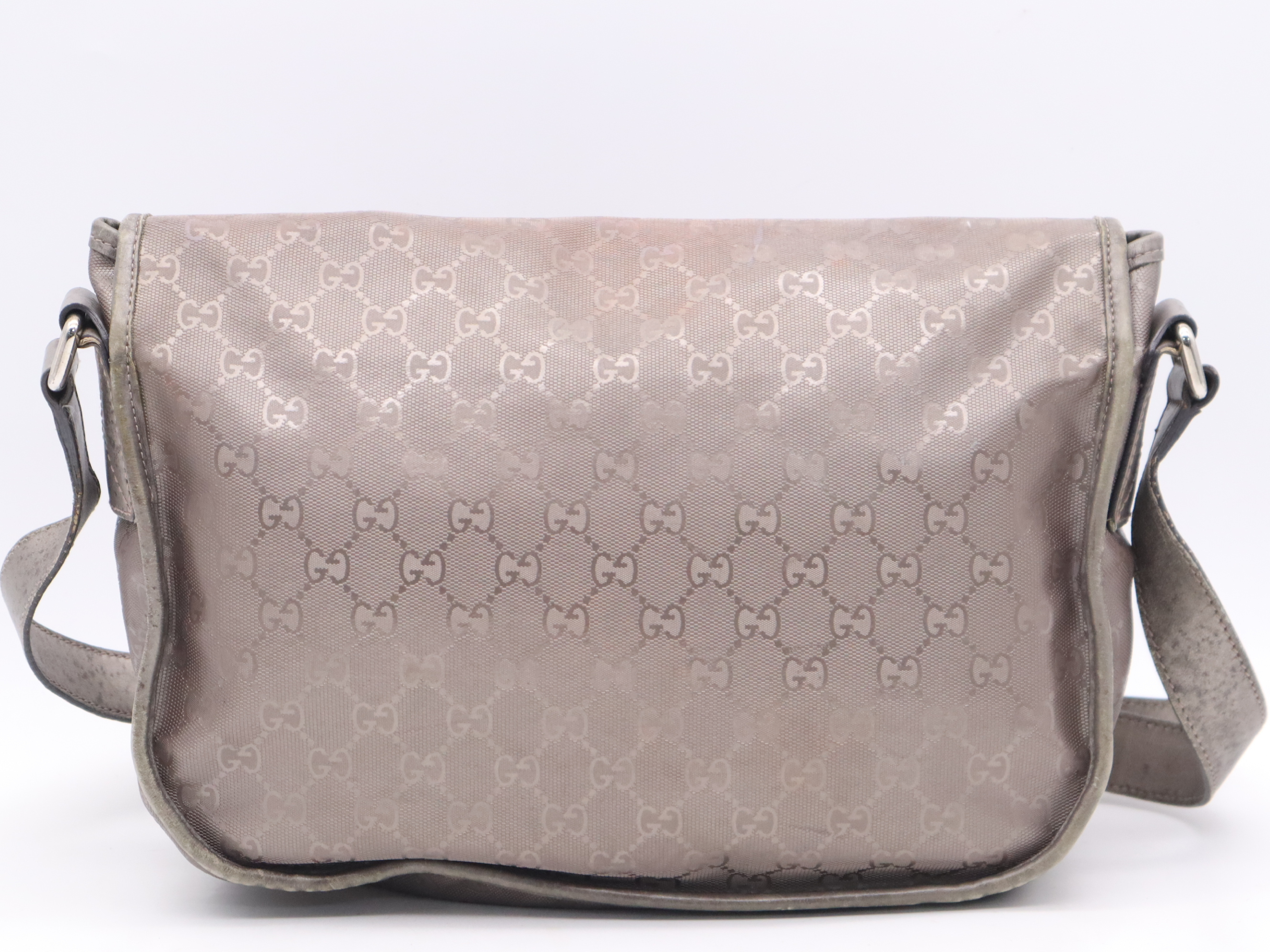 201732GG Imprime Shoulder Bag Pink Gray Shoulder Bag — view 2