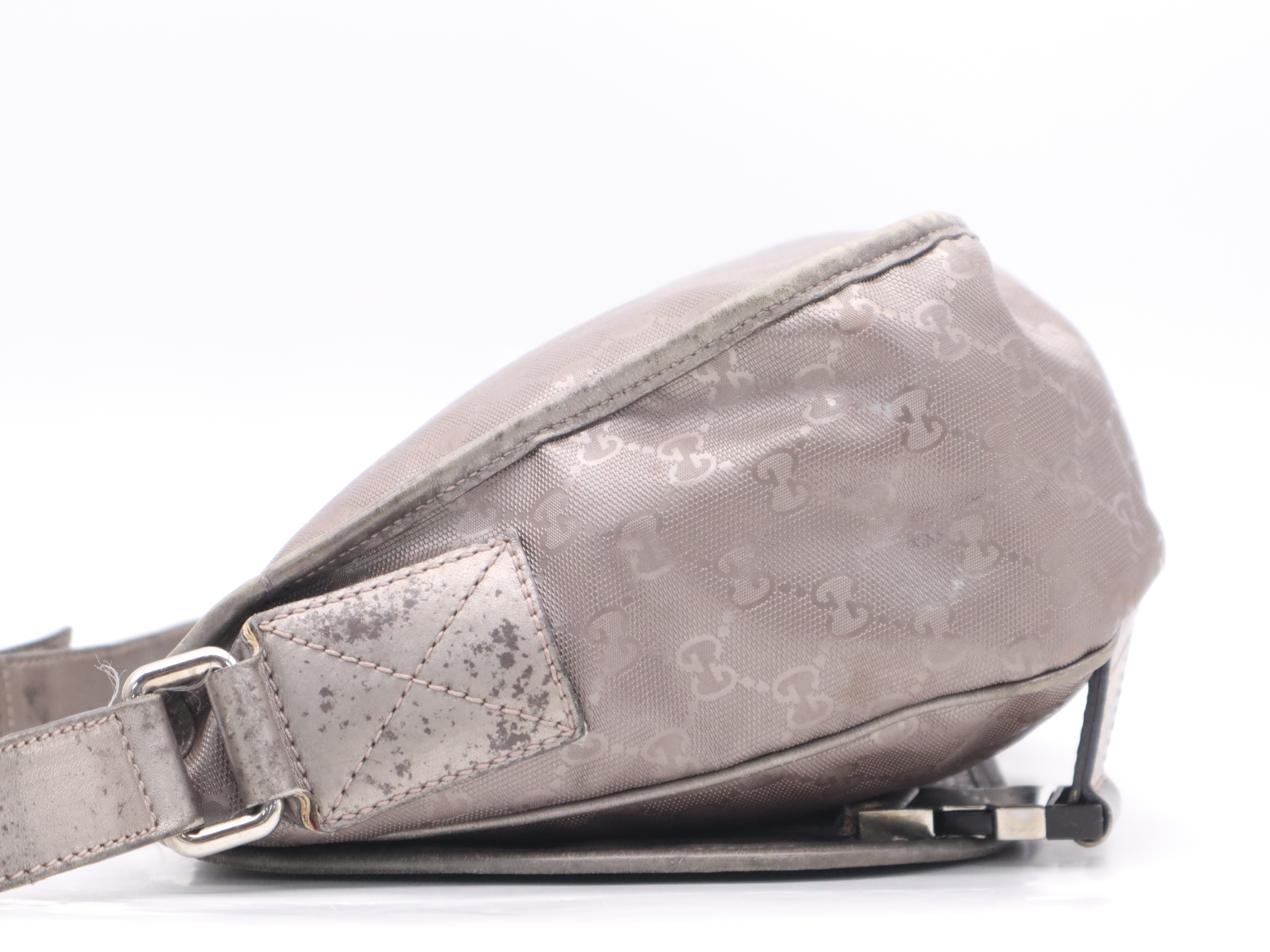 201732GG Imprime Shoulder Bag Pink Gray Shoulder Bag — view 3