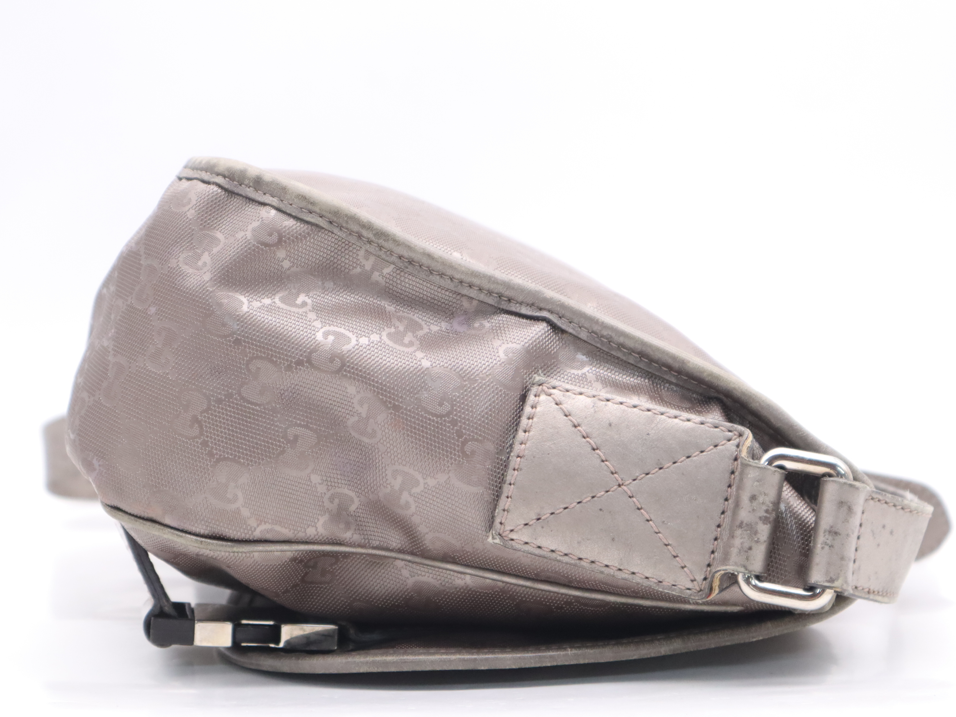 201732GG Imprime Shoulder Bag Pink Gray Shoulder Bag — view 5
