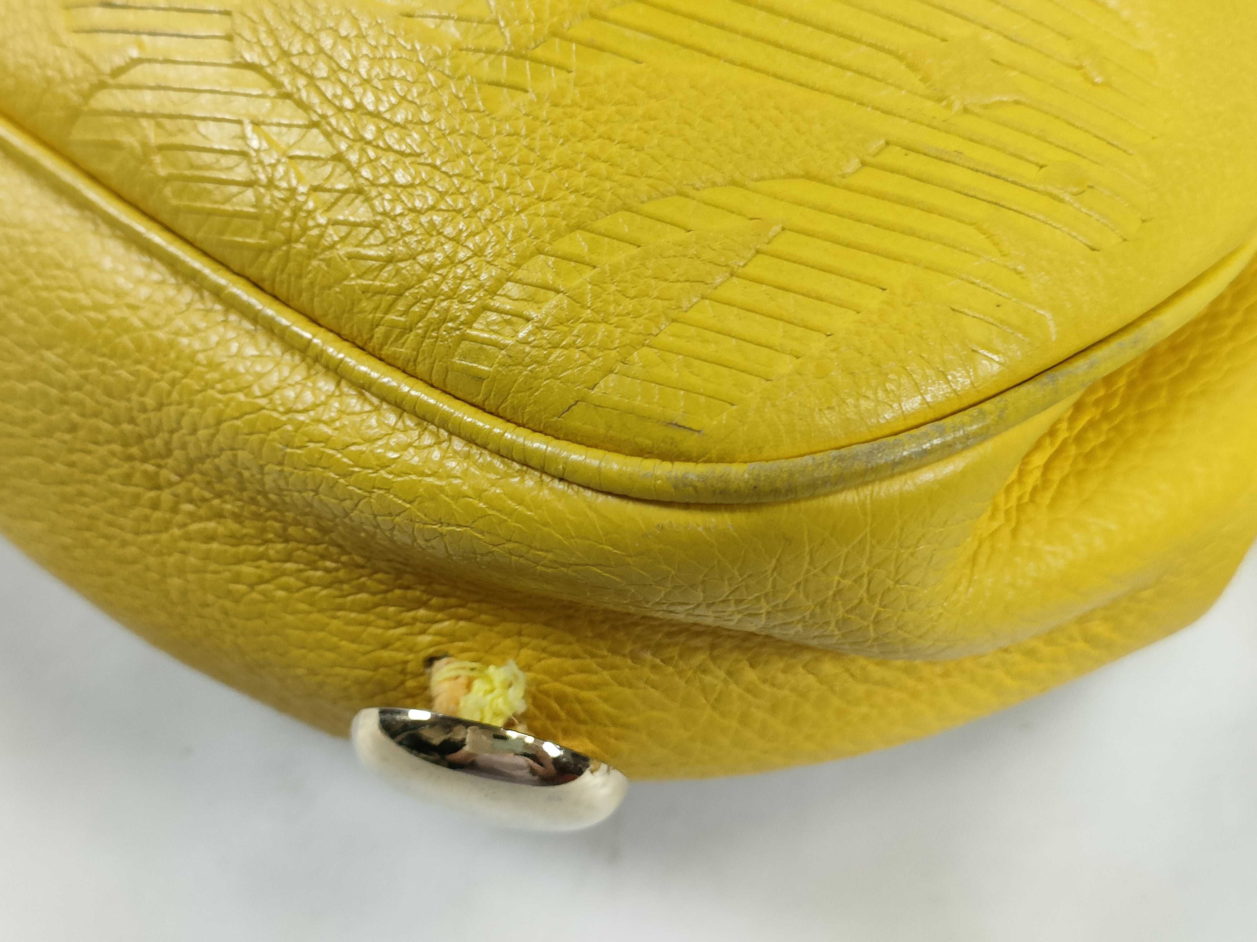 Shoulder Anagram Yellow Shoulder Bag — view 6