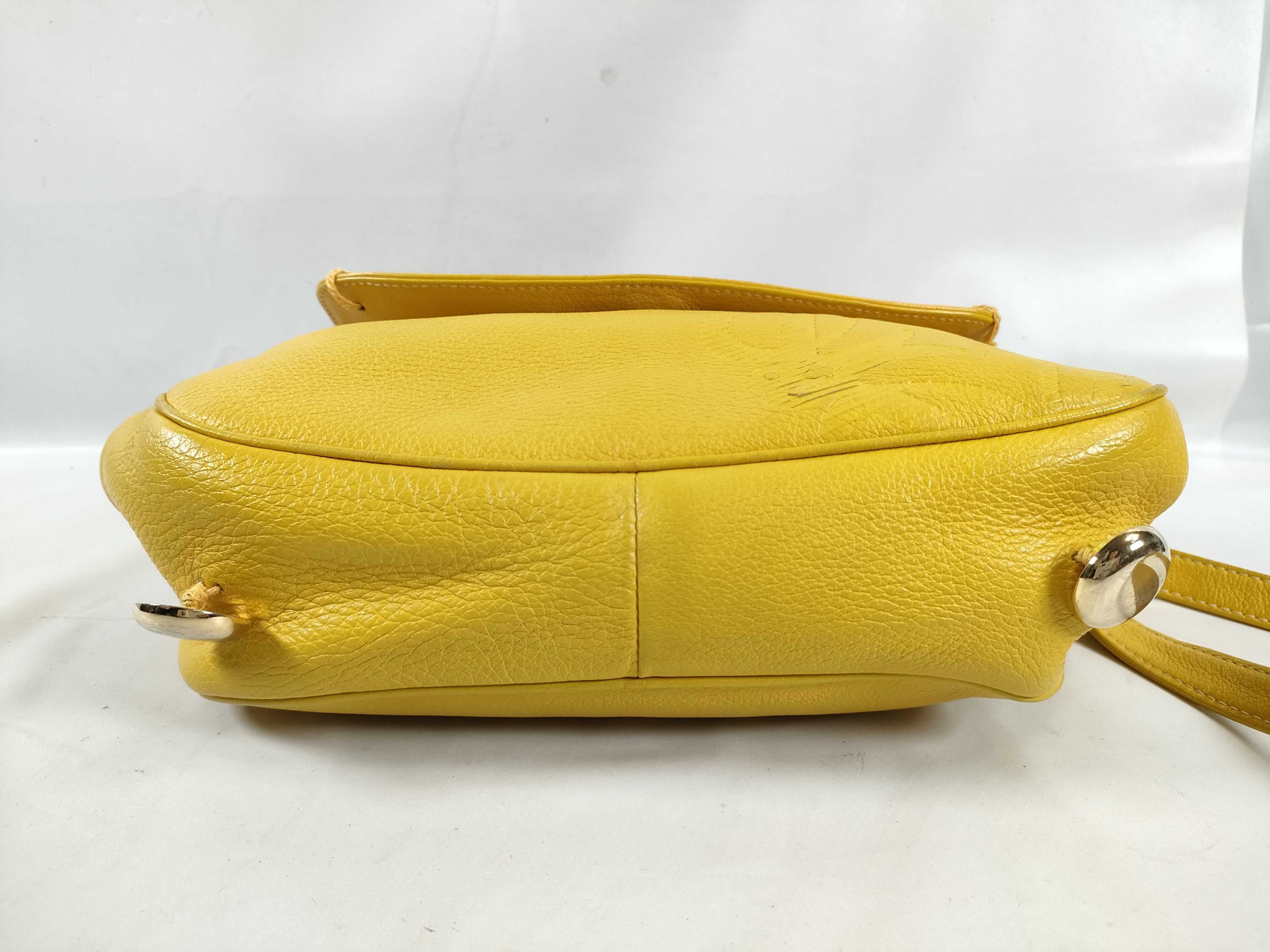 Shoulder Anagram Yellow Shoulder Bag — view 7