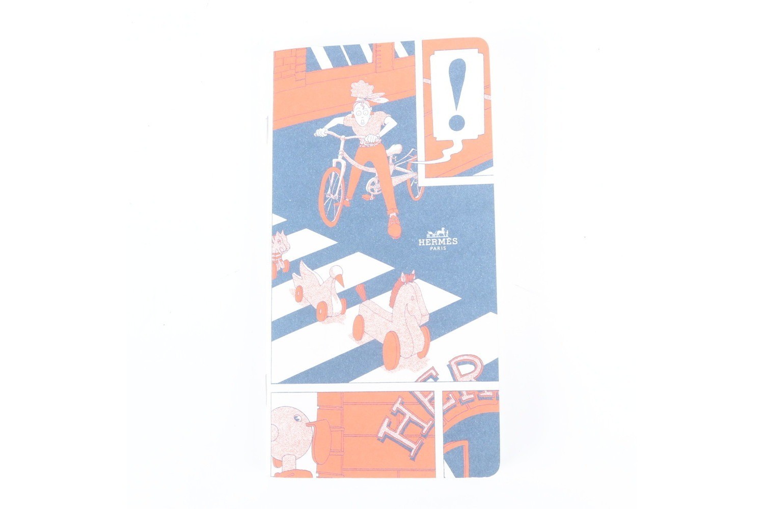 Y stamp, manufactured in 2020, EA zip, leather notebook cover with memo pad. — view 11