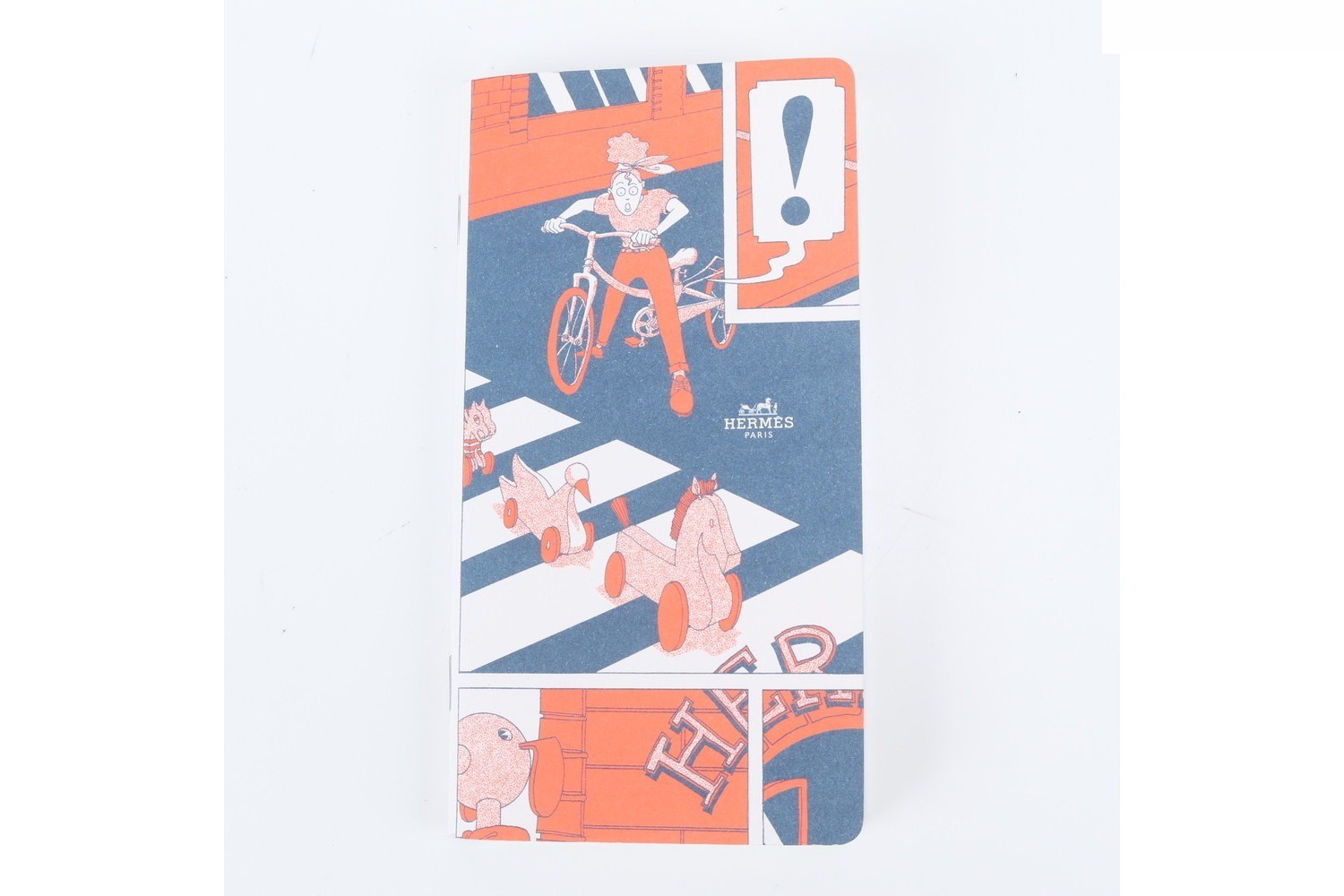 Y stamp, manufactured in 2020, EA zip, leather notebook cover with memo pad. — view 12