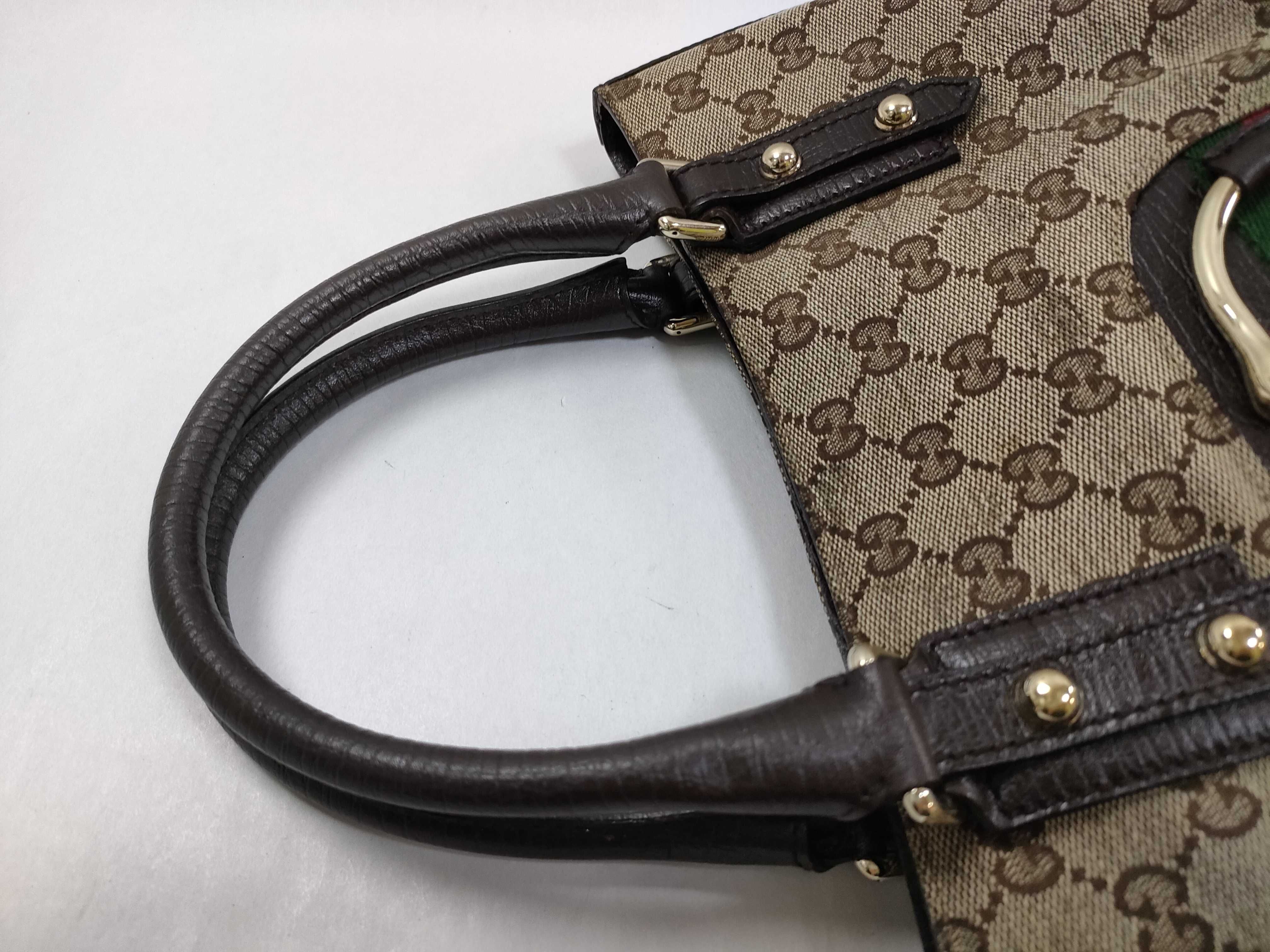 Canvas Horsebit Handbag — view 3