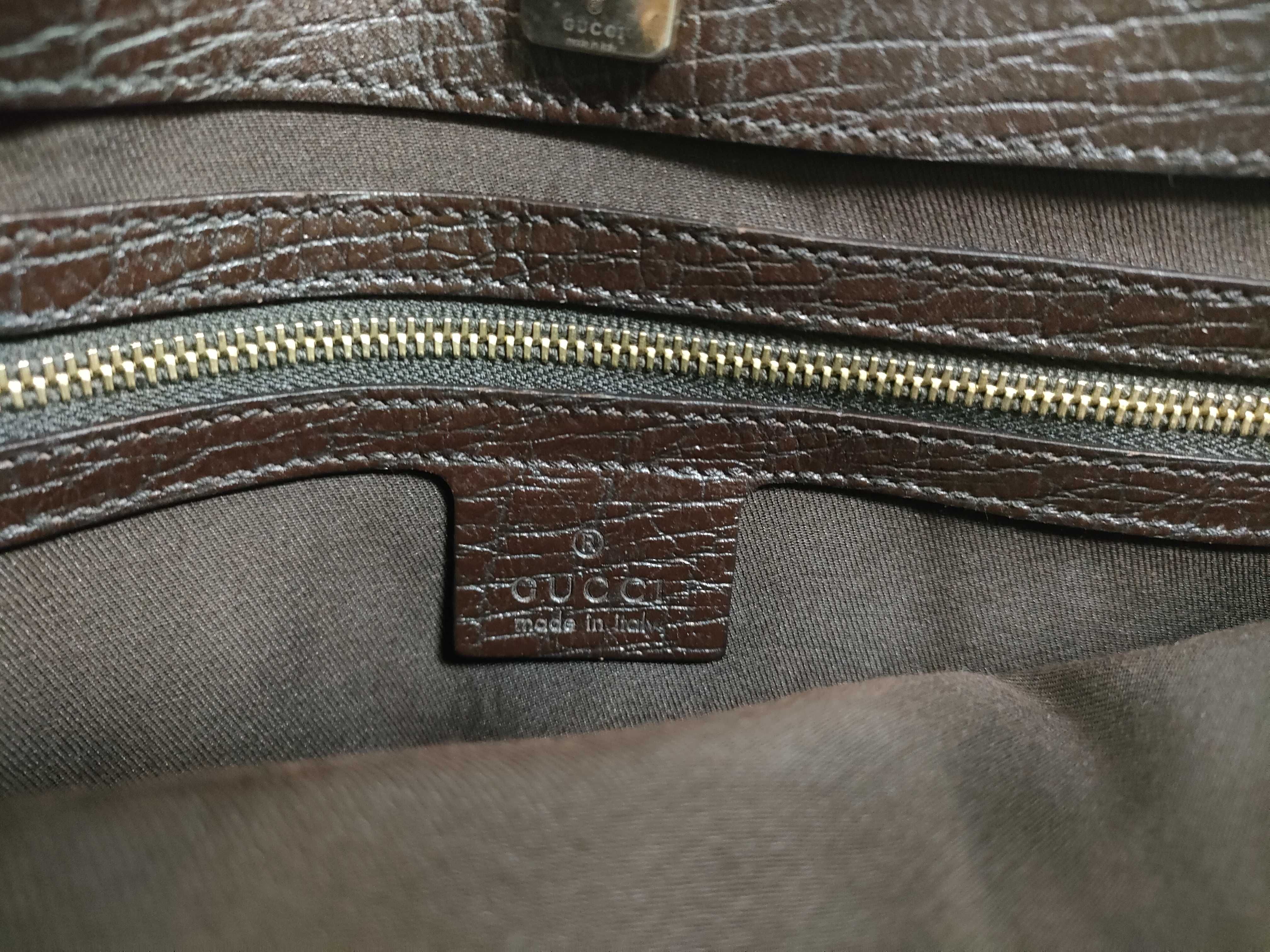 Canvas Horsebit Handbag — view 9