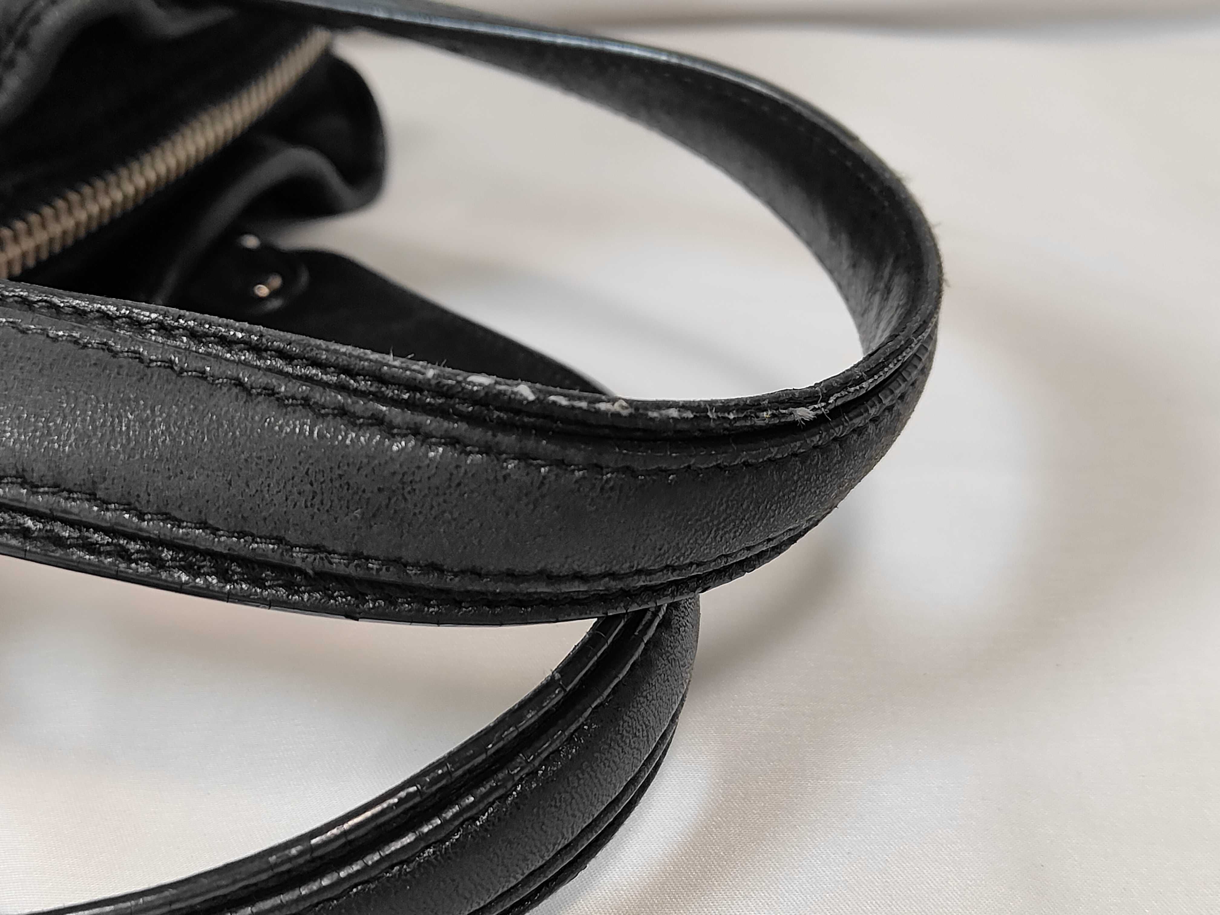 Cannage Turnlock Nylon Leather Handbag — view 4
