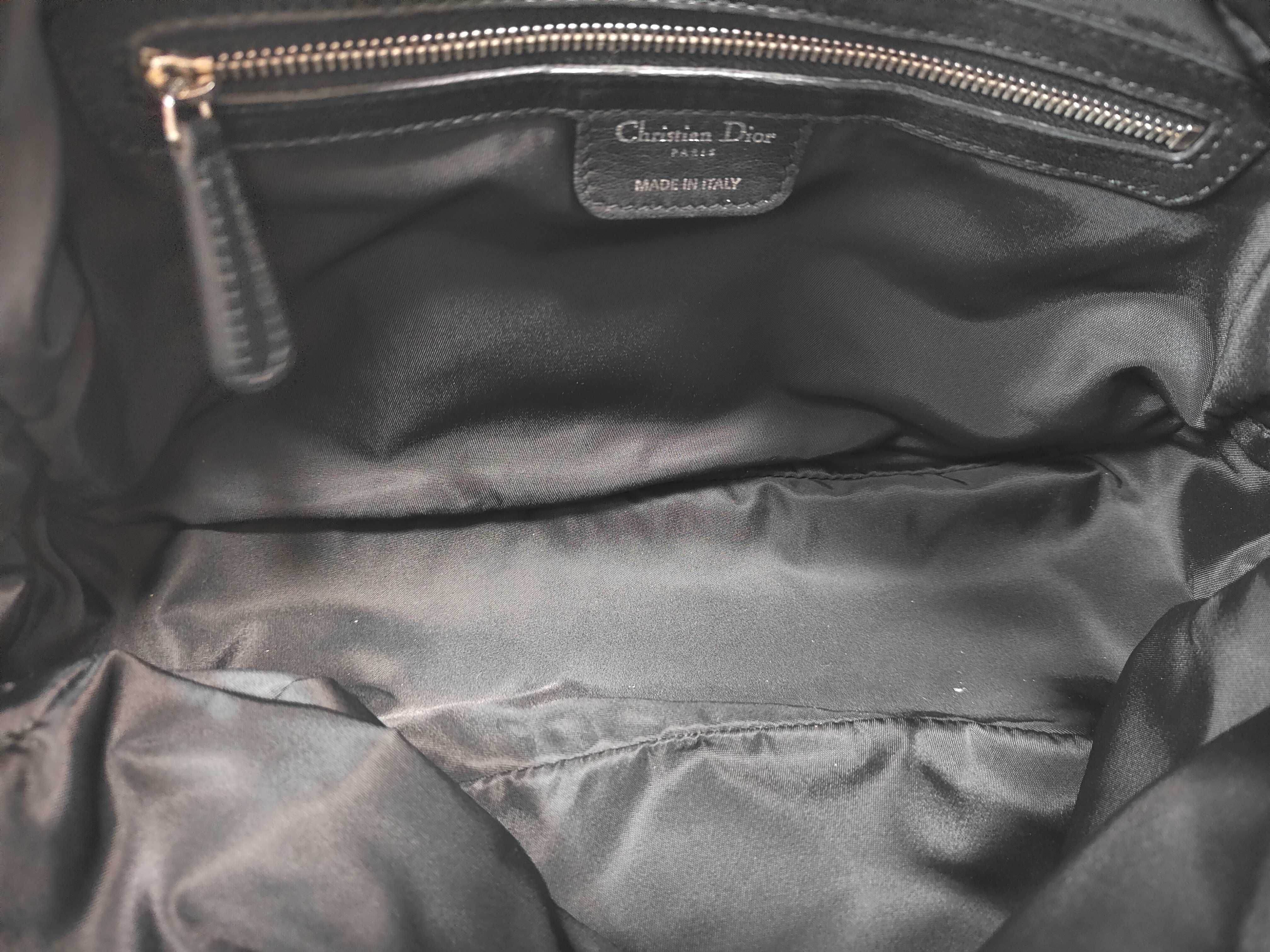 Cannage Turnlock Nylon Leather Handbag — view 10