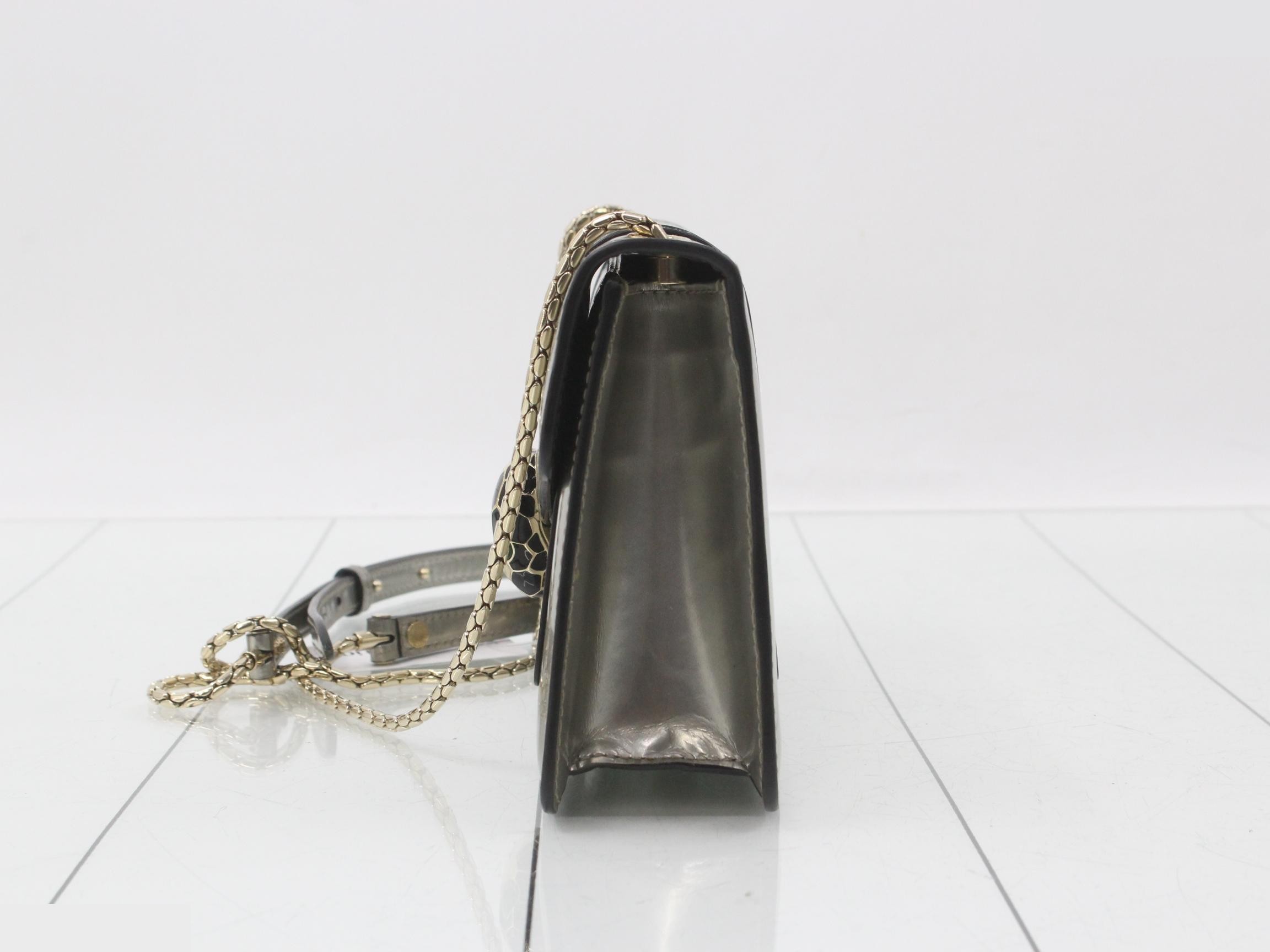 Serpenti Chain Shoulder Bag — view 3