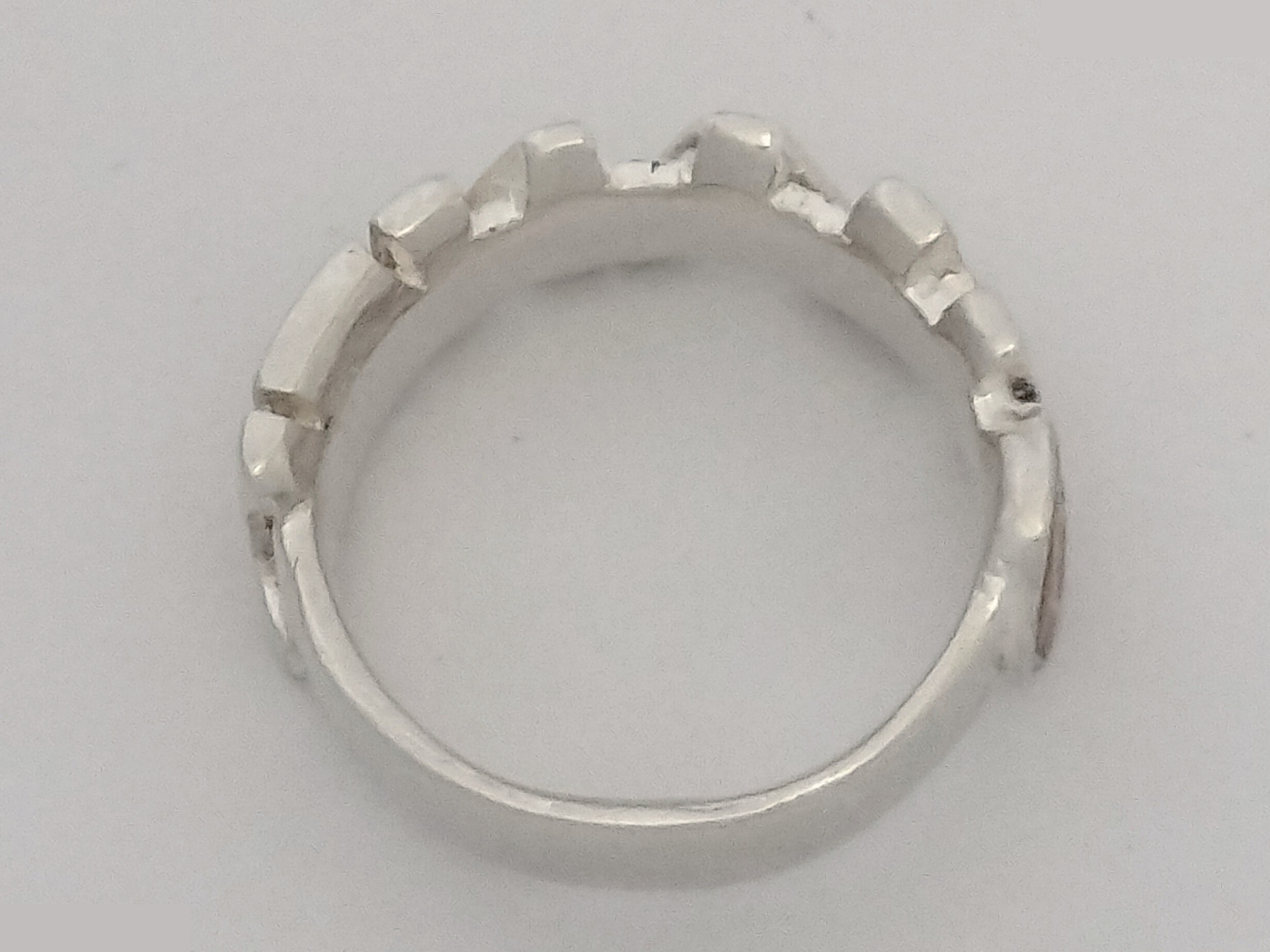 Logo Silver Ring #12.5 — view 4