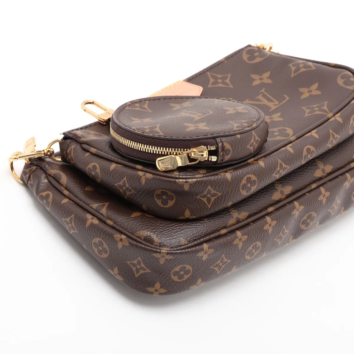 Monogram Multipochette Accessoires M44813 MB2230 Brown (RFID detected) — view 6