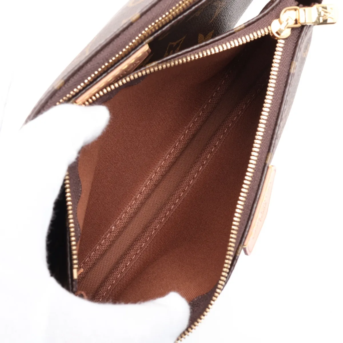 Monogram Multipochette Accessoires M44813 MB2230 Brown (RFID detected) — view 10