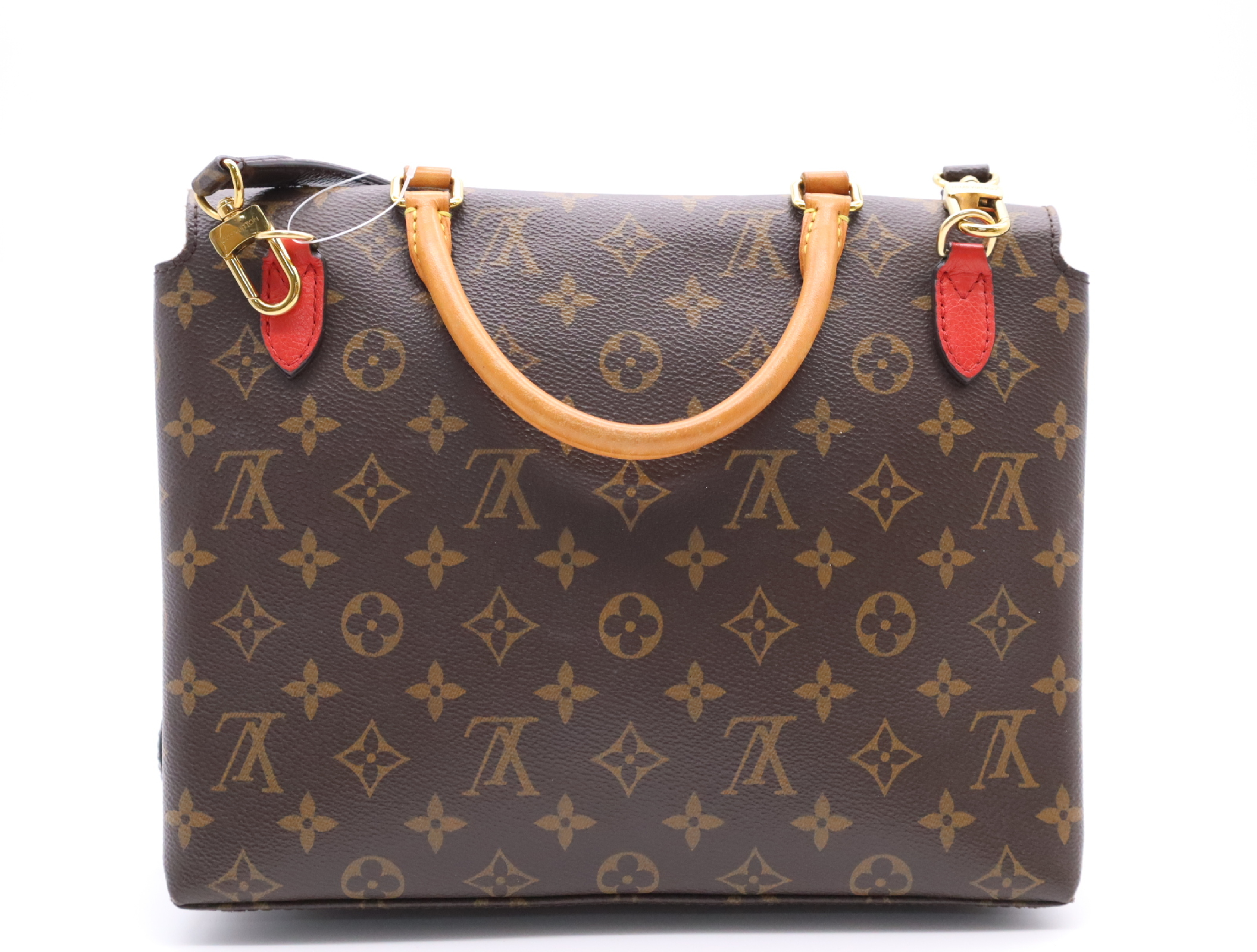 M44286 Monogram Marignan Coquelicot Handbag with Shoulder Strap — view 2
