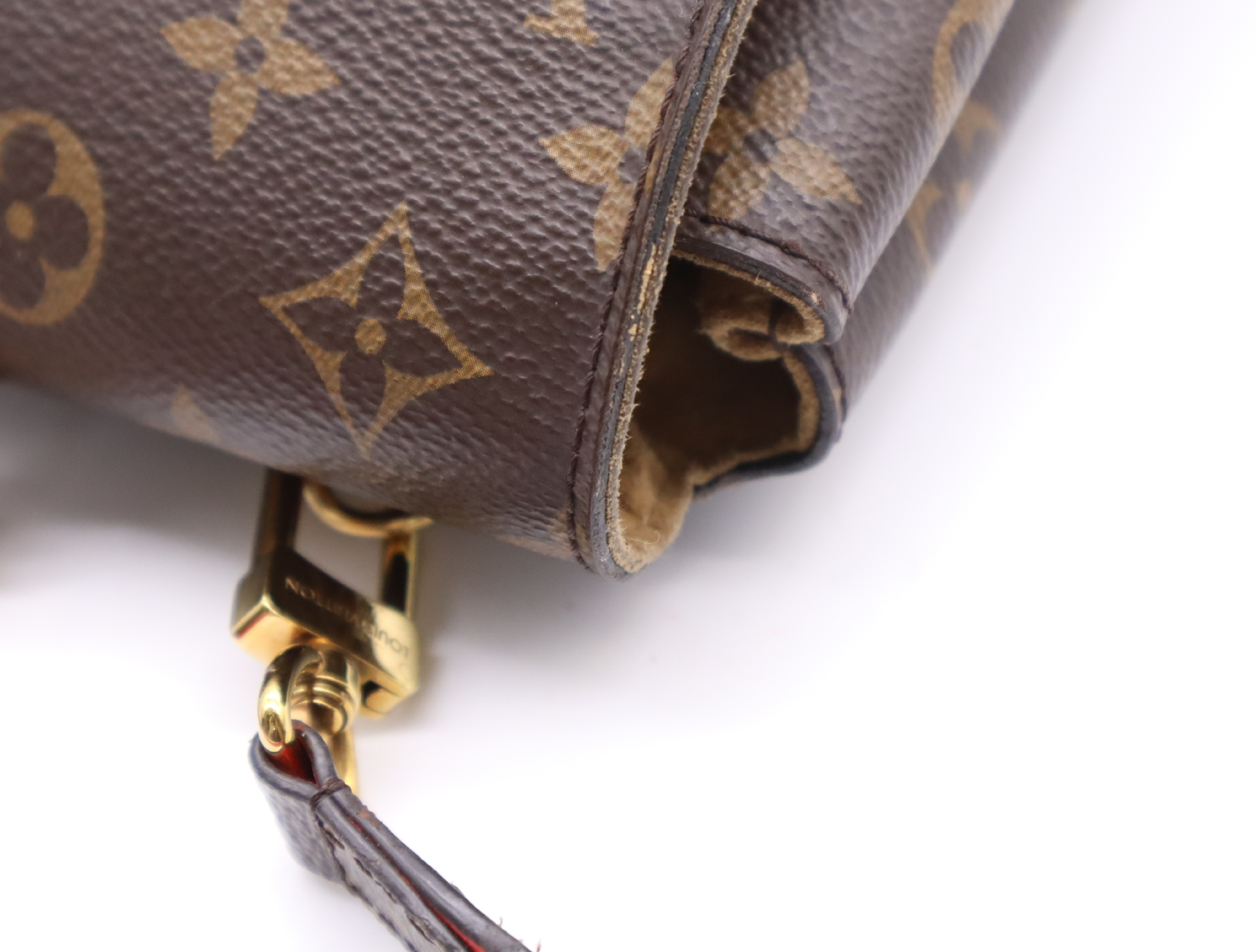 M44286 Monogram Marignan Coquelicot Handbag with Shoulder Strap — view 11