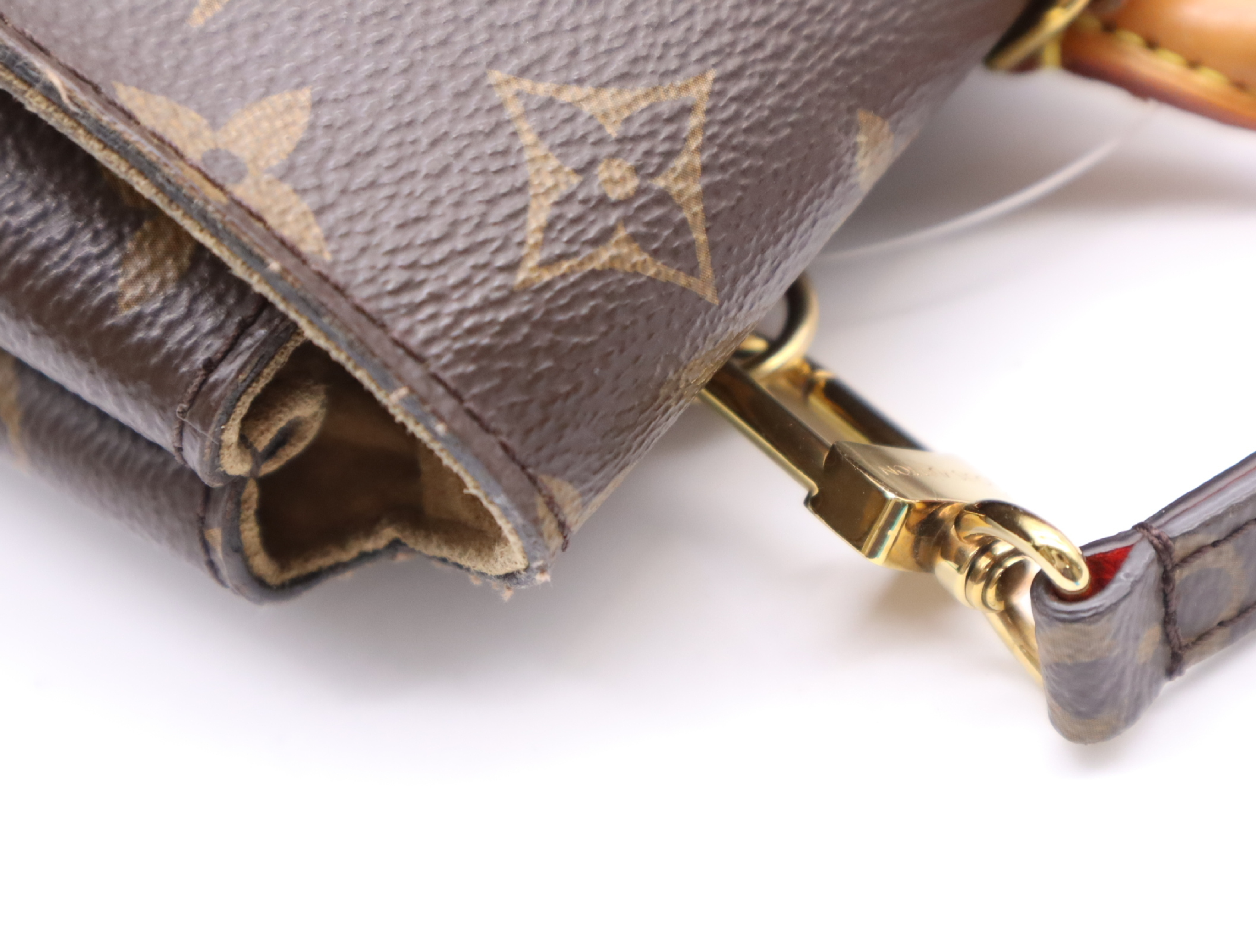 M44286 Monogram Marignan Coquelicot Handbag with Shoulder Strap — view 8