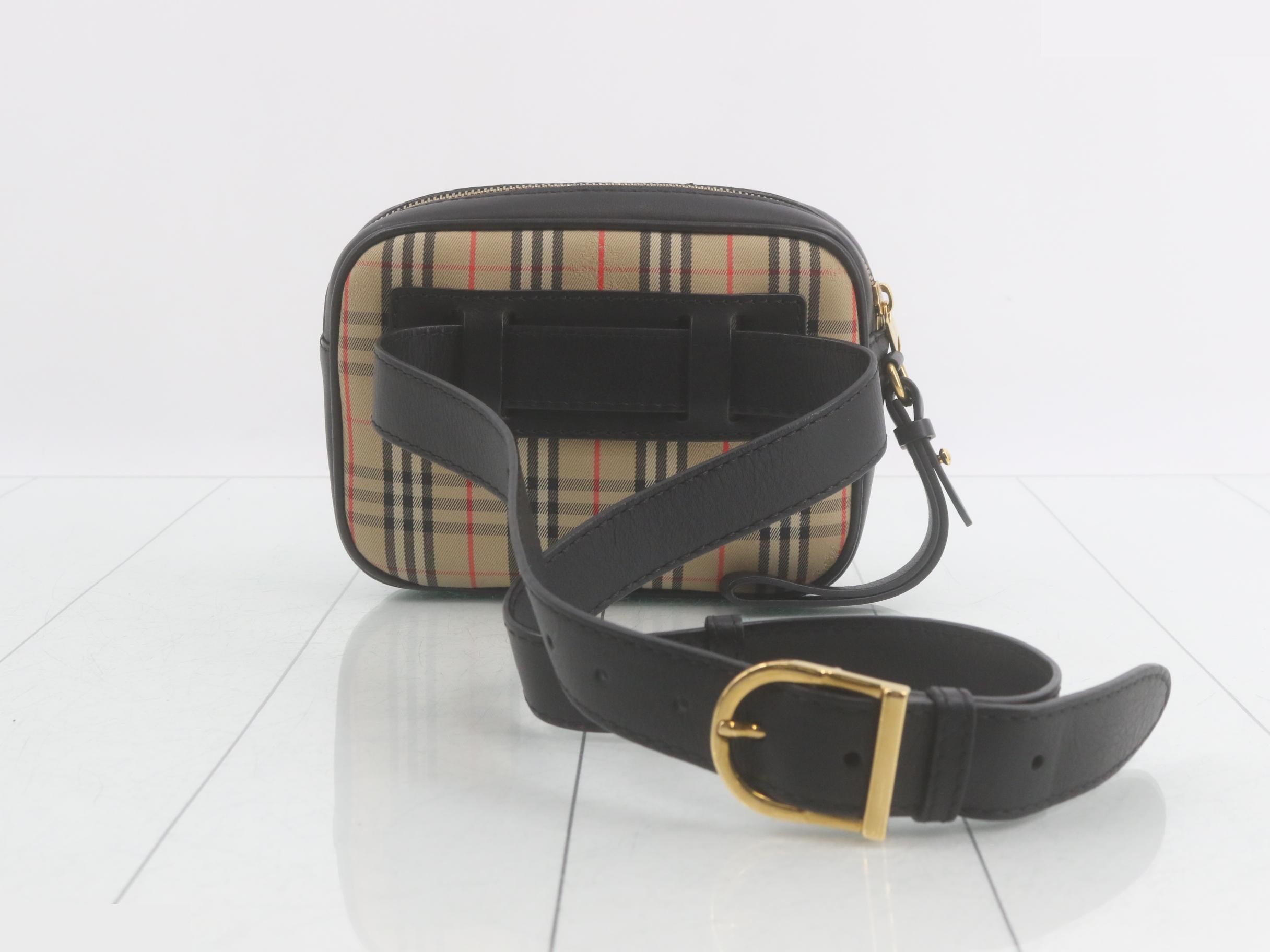 Nova Check Waist Bag — view 2