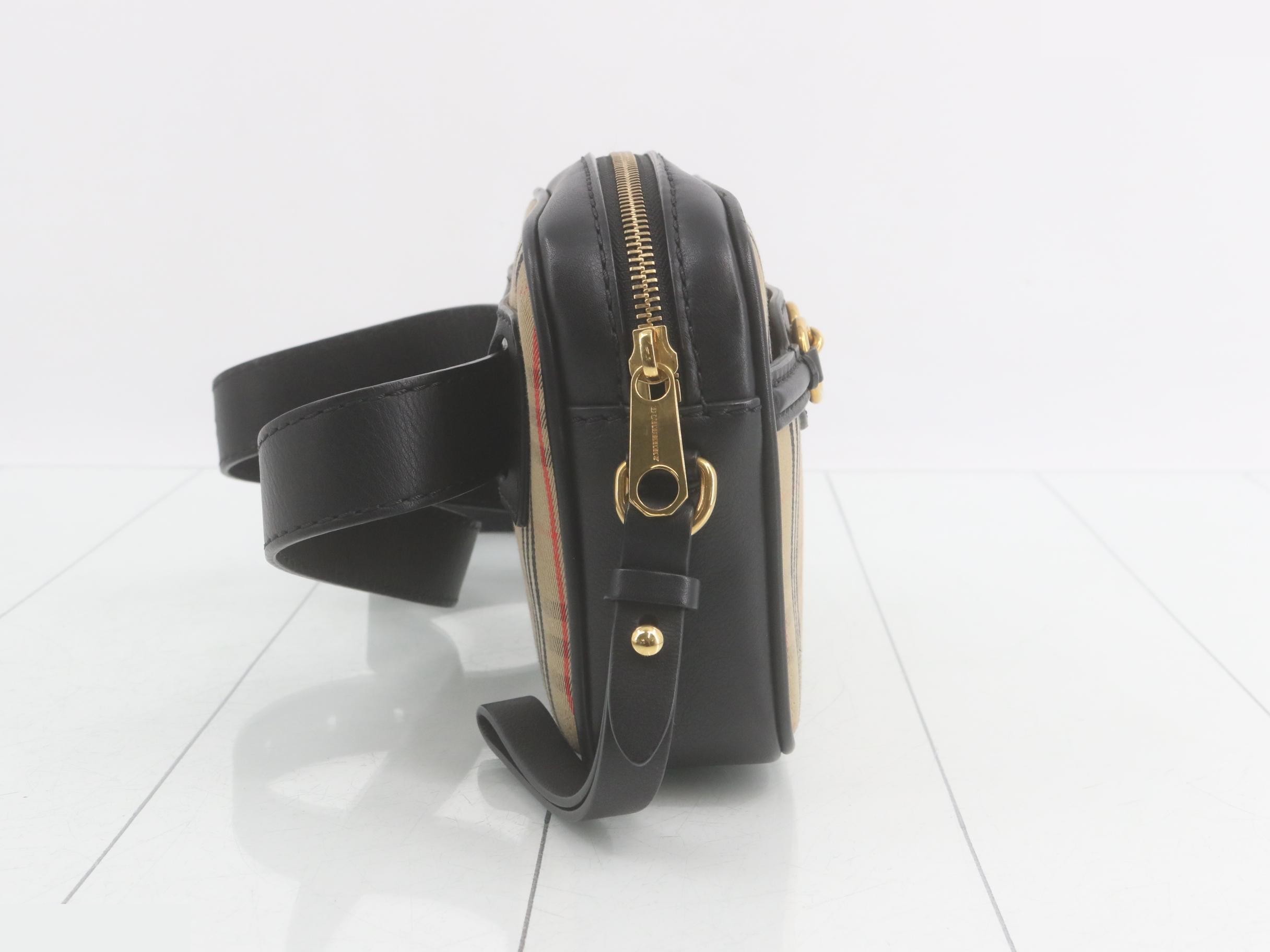 Nova Check Waist Bag — view 4